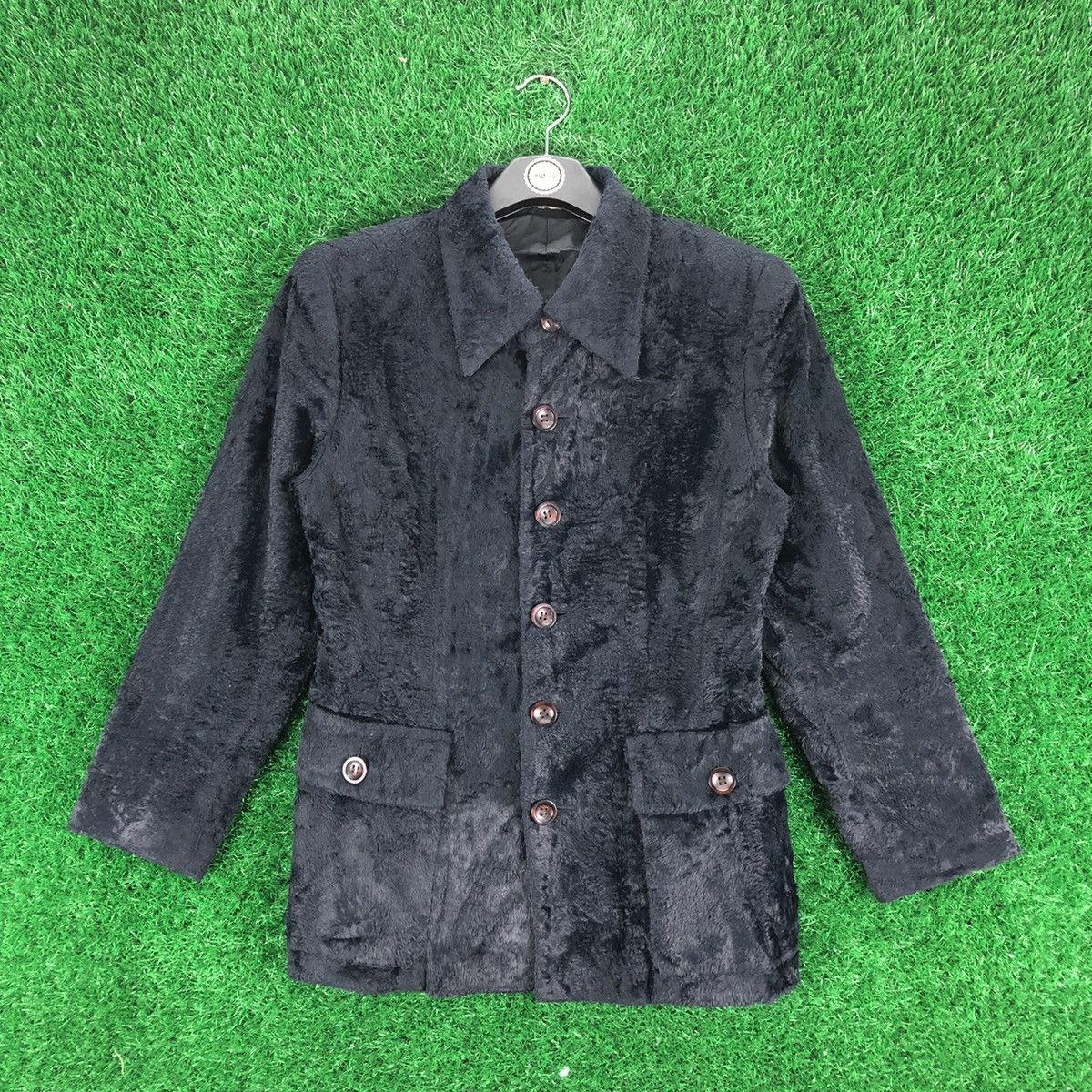Japanese Brand Vintage 80's Faux Fur Women Jacket by His Miss Size XS / US 0-2 / IT 36-38 - 1 Thumbnail