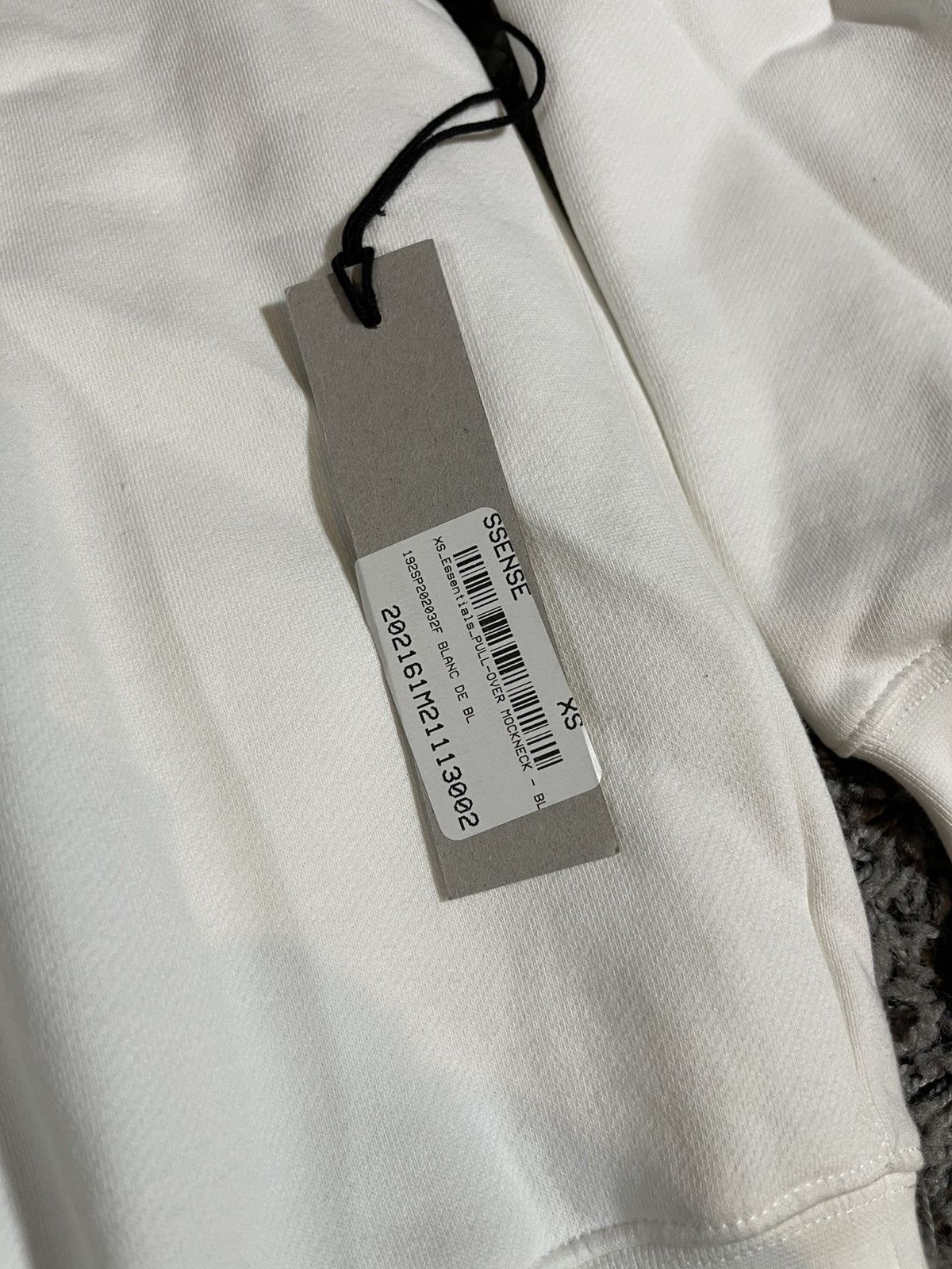 Essentials Fear of God Essentials Pull-over Mockneck Sweatshirts White Size US XS / EU 42 / 0 - 3 Thumbnail