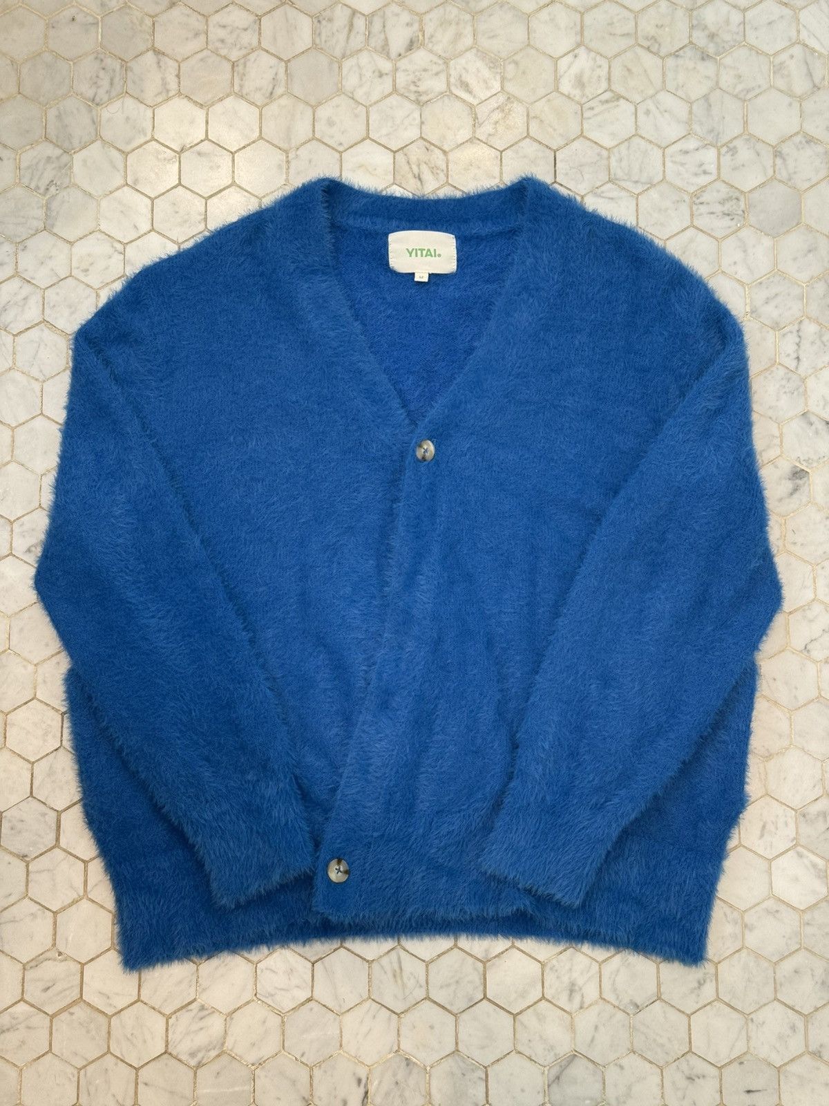 Other ‘YITAI’ Indigo Blue Mohair Cardigan 2022 Size US M / EU 48-50 / 2 - 1 Thumbnail