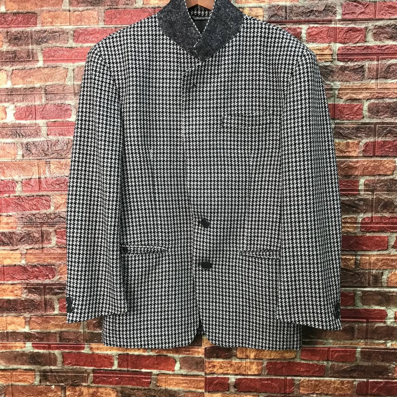 Valentino ITALIAN DESIGNER-OLIVER VALENTINO HOUDSTOOTH BLAZER Size 48R - 2 Thumbnail