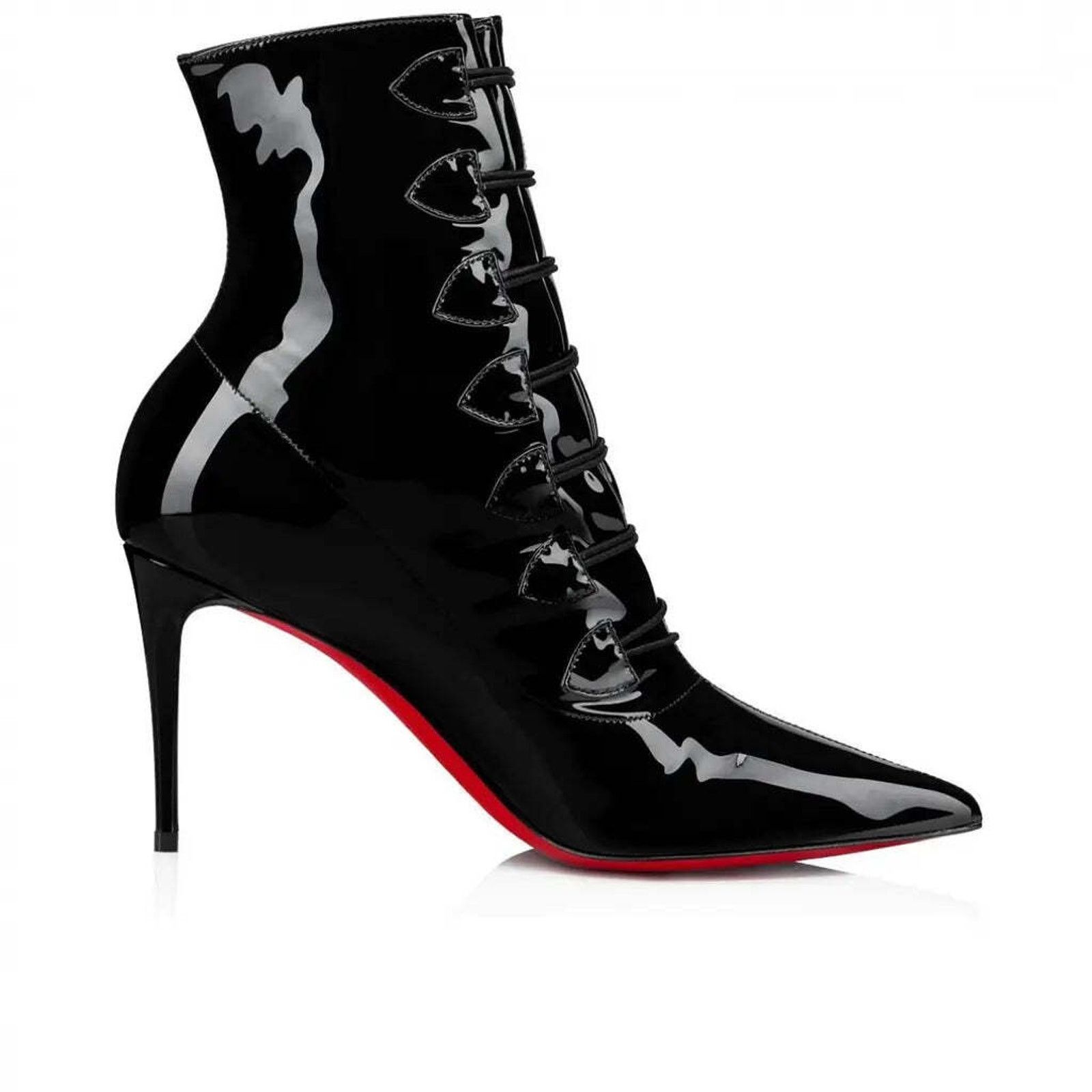 Christian Louboutin Christian Louboutin Frenchissima 2020 85 Patent Black Short Size US 6 / IT 36 - 7 Thumbnail