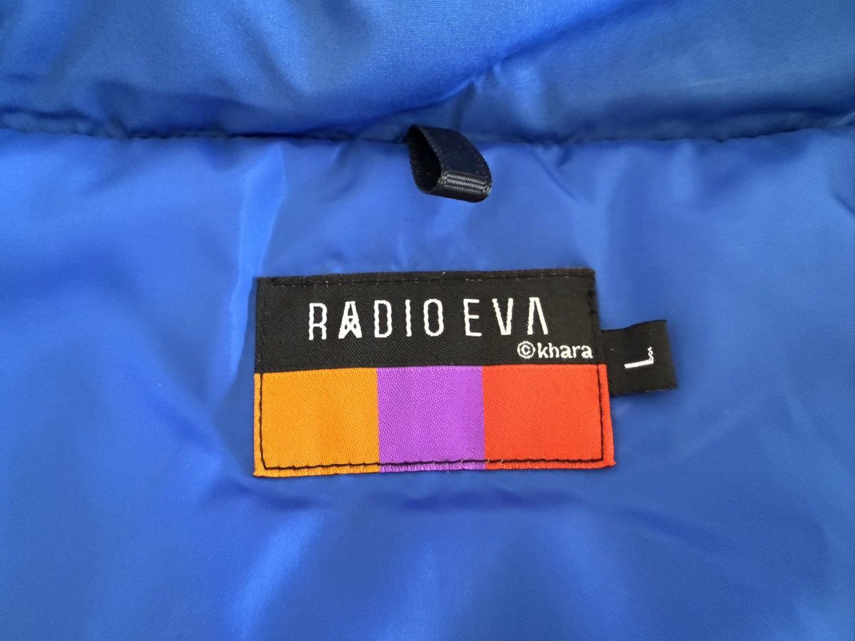 Japanese Brand Radio EVA Evangelion 2 Tone Down Jacket Blue Rei Ayanam Size US L / EU 52-54 / 3 - 4 Thumbnail