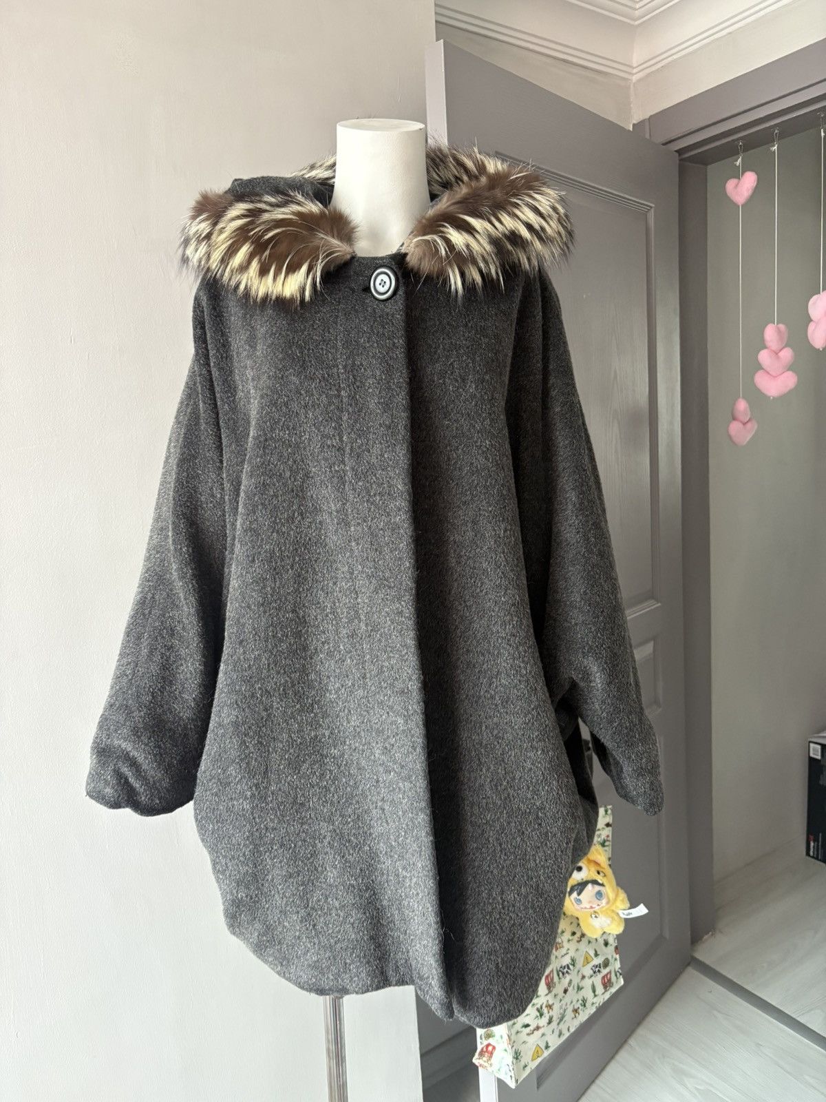 Vintage Vintage italian wool cape coat Size XL / US 12-14 / IT 48-50 - 16 Thumbnail