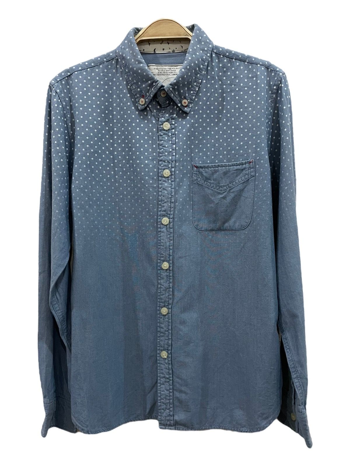 Flannel × Japanese Brand Joey Factory Polka-Dot Flannel Shirt Size US M / EU 48-50 / 2 - 1 Thumbnail