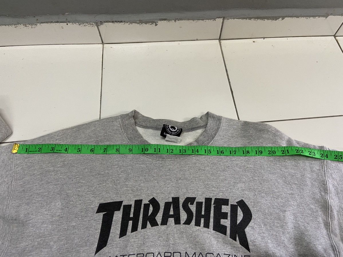 Thrasher THRASHER SAN FRANCISCO SKATEBOARD MAGAZINE CREWNECK Size US M / EU 48-50 / 2 - 11 Thumbnail