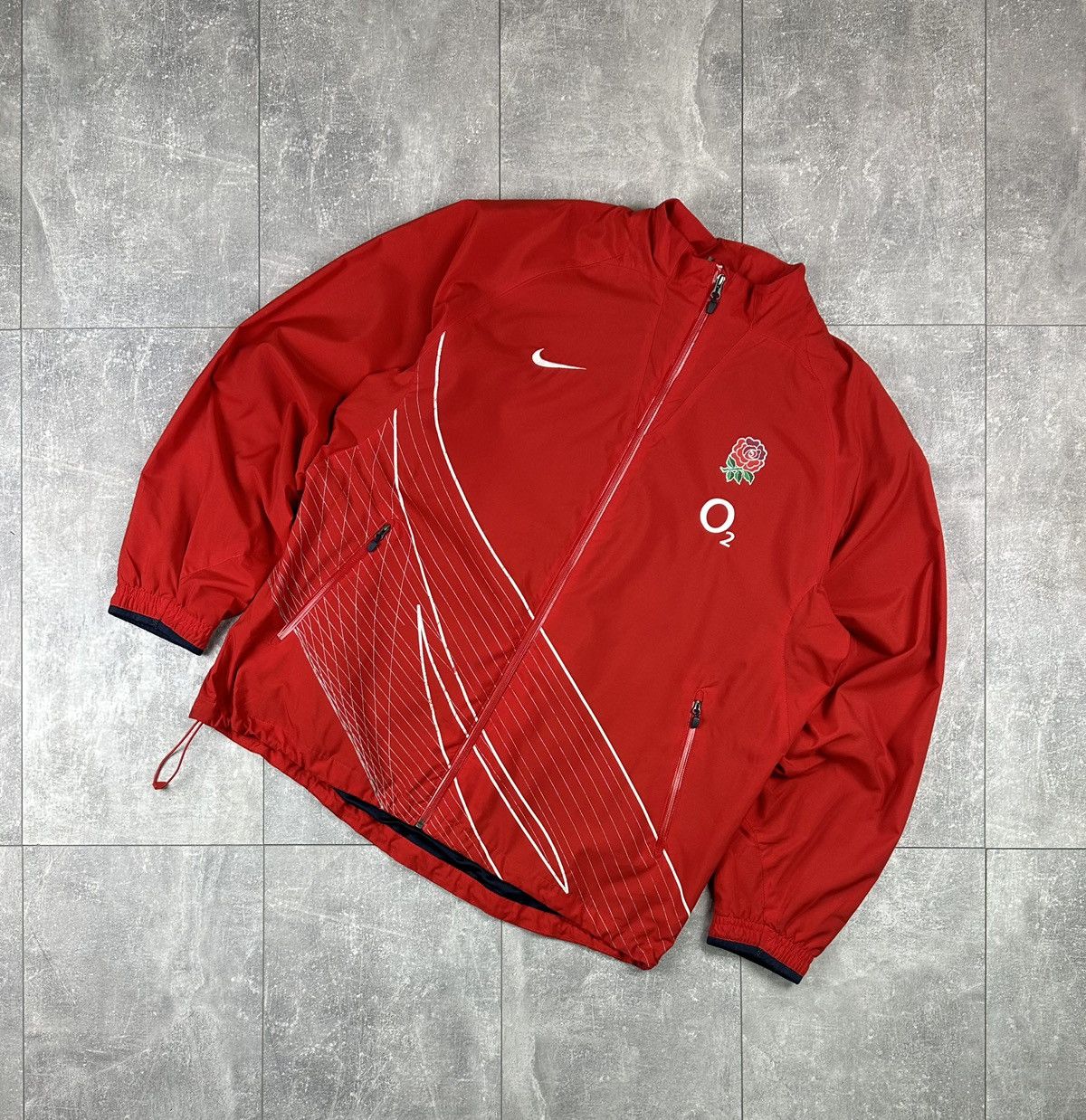 Nike Nike England National Team Rugby Vintage Jacket Size US XXL / EU 58 / 5 - 1 Thumbnail
