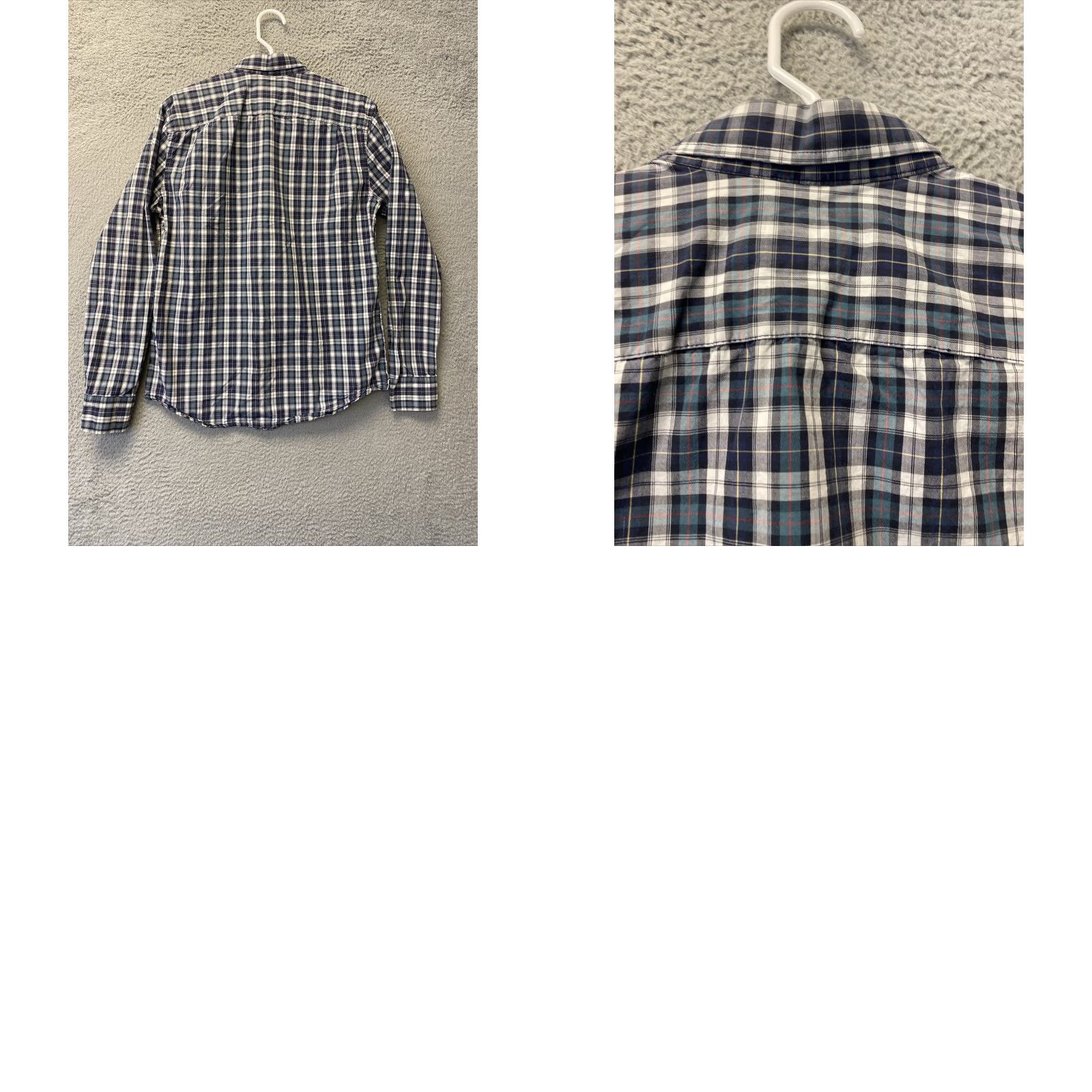 Gap Gap Button Up Shirt Mens Size Medium Blue Green Plaid Long Sleeve 97-58 Logo Casual Regular Cotton Size US M / EU 48-50 / 2 - 8 Thumbnail