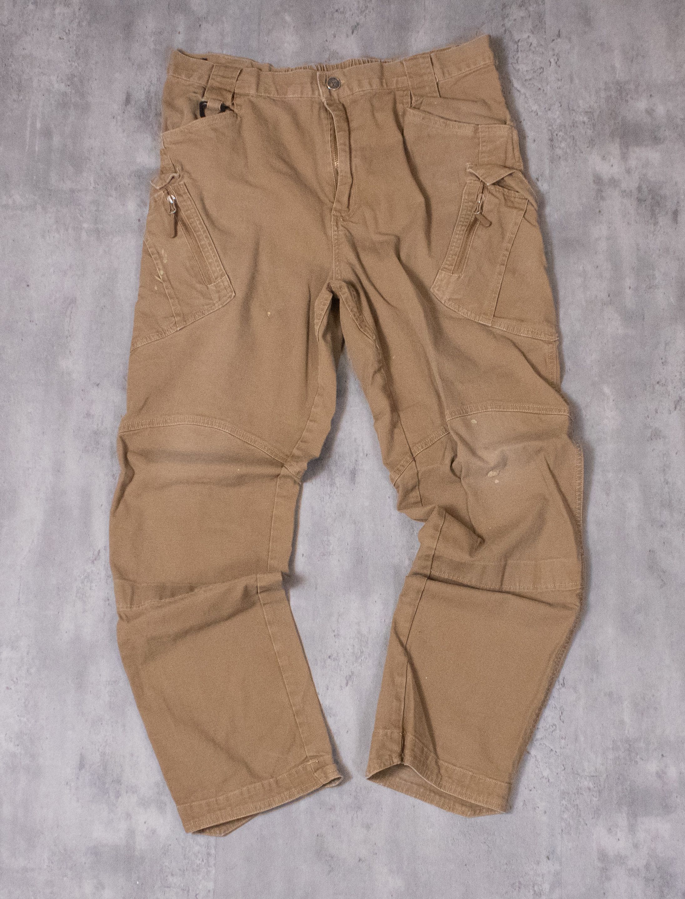 Japanese Brand × Vintage Tactical Angle Cargo Y2K Style Straight Fit Baggy Pant's Size US 32 / EU 48 - 3 Thumbnail