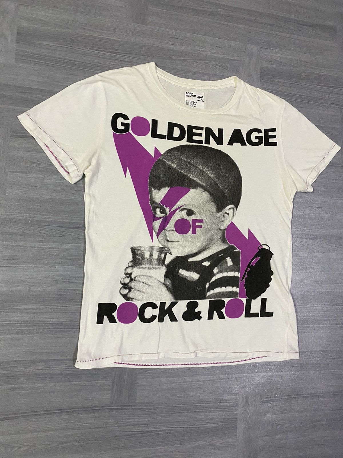 PPFM 2000s PPFM - Printed Baby Face T-Shirt Size US M / EU 48-50 / 2 - 3 Thumbnail