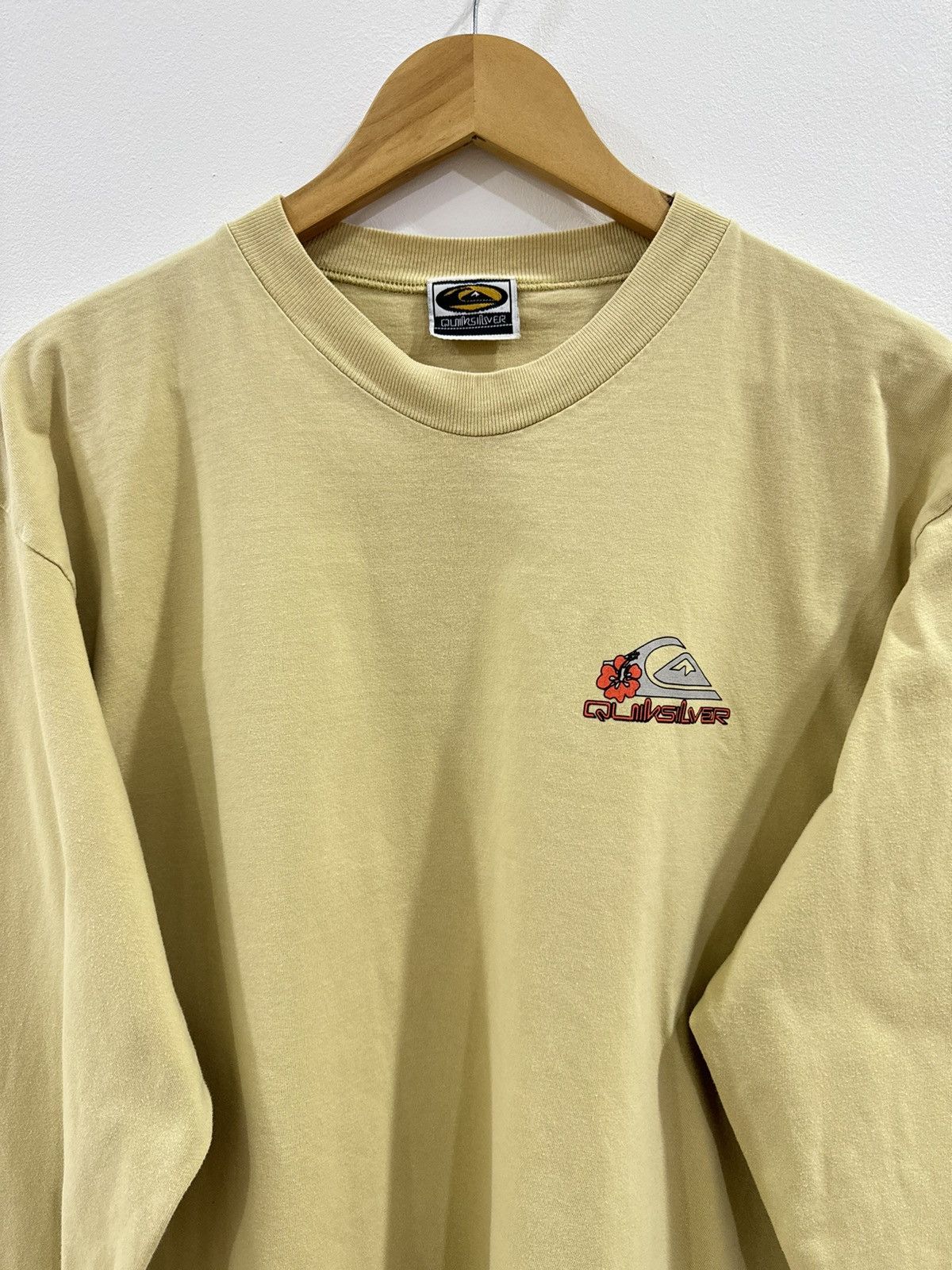 Quiksilver × Vintage VINTAGE 90s QUIKSILVER L/S SHIRT Size US L / EU 52-54 / 3 - 4 Thumbnail