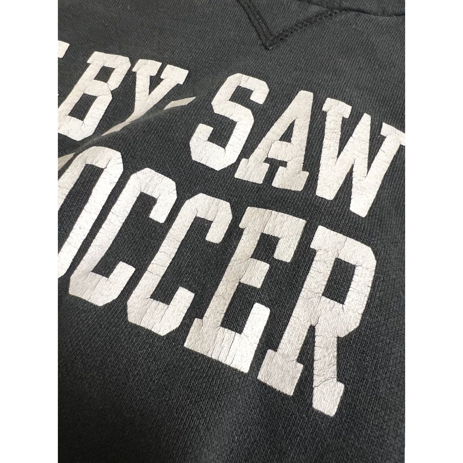 Nike VINTAGE Nike Colby Sawyer Soccer Black Distressed Hoodie Sweatshirt Center S Hoodie Mens S Black Logo Embroidered Nike Size US S / EU 44-46 / 1 - 5 Thumbnail