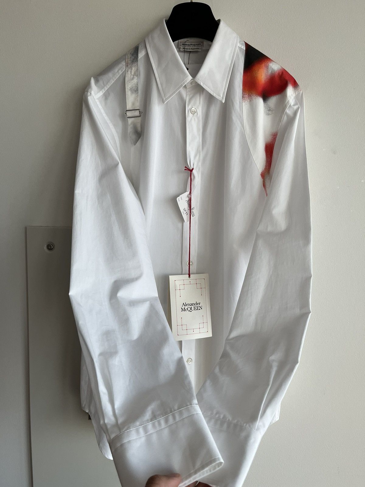 Alexander McQueen × MCQ × McQ Alexander McQueen Brand New Alexander McQueen Super Runway Shirt RARE Size US L / EU 52-54 / 3 - 2 Thumbnail