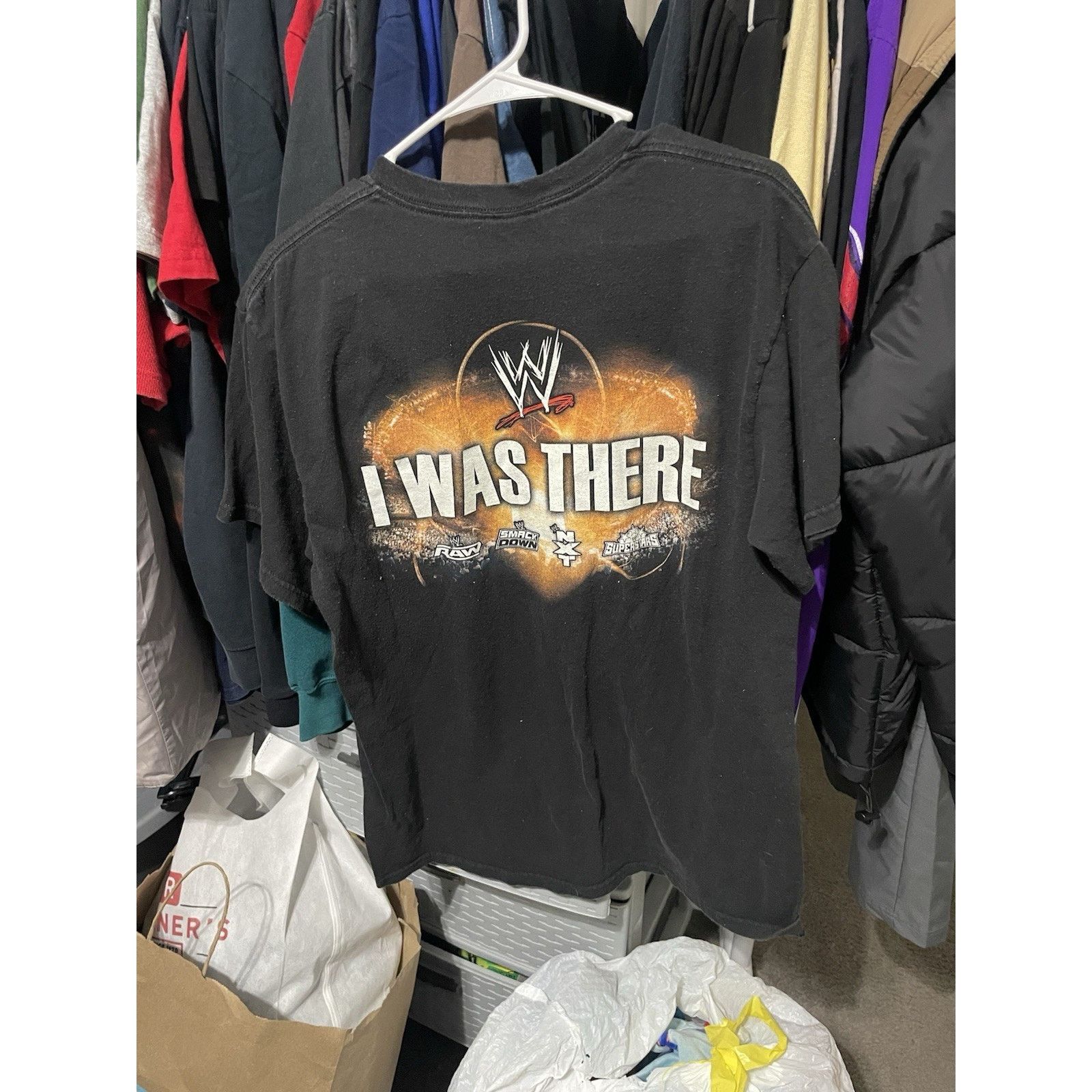 WWE Size L-VNTG WWE 2011 Live Tour I was there T-Shirt Raw nxt Size US L / EU 52-54 / 3 - 2 Thumbnail