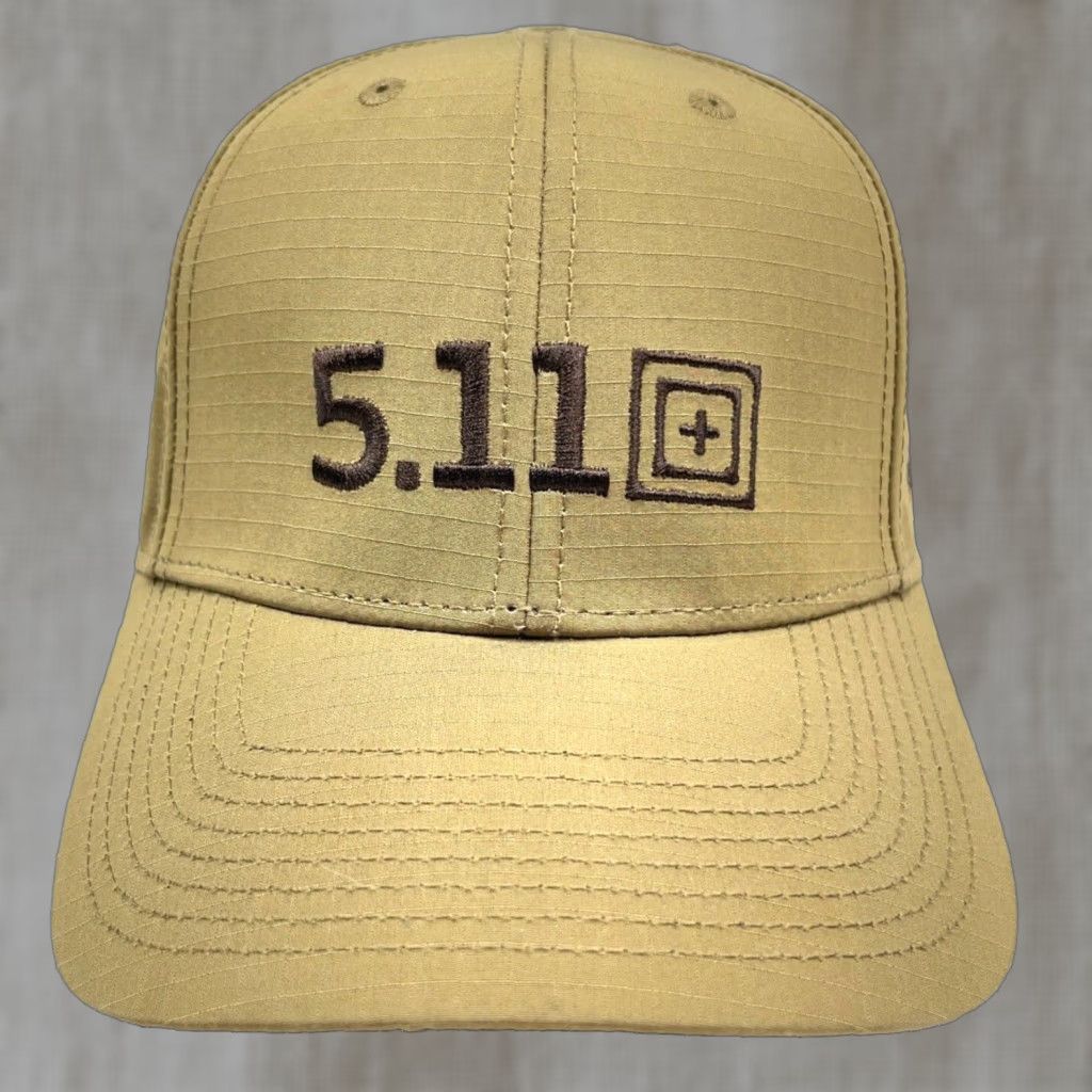 Vintage 5.11 Tactical Hat Cap Snapback Brown Tan Ripstop Performance Adult One Size Mens Brown Hat Snapback 5.11 Tactical Cap Size ONE SIZE - 1 Thumbnail