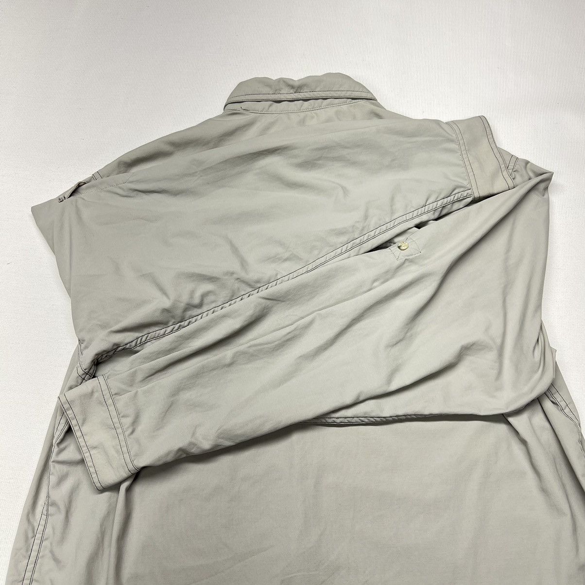 Rei REI Shirt Grey Vented Nylon Long Sleeve UPF 50+ Fly Fishing Size US M / EU 48-50 / 2 - 16 Thumbnail
