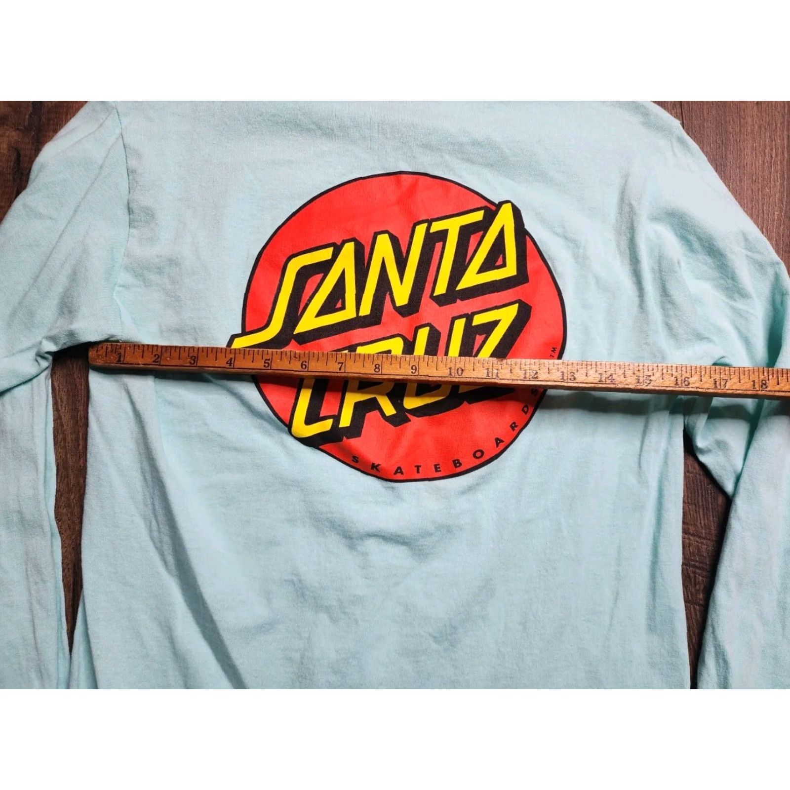 Vintage VINTAGE Santa Cruz Skateboards Shirt Adult S Blue Classic Logo Long Sleeve Size US S / EU 44-46 / 1 - 3 Thumbnail