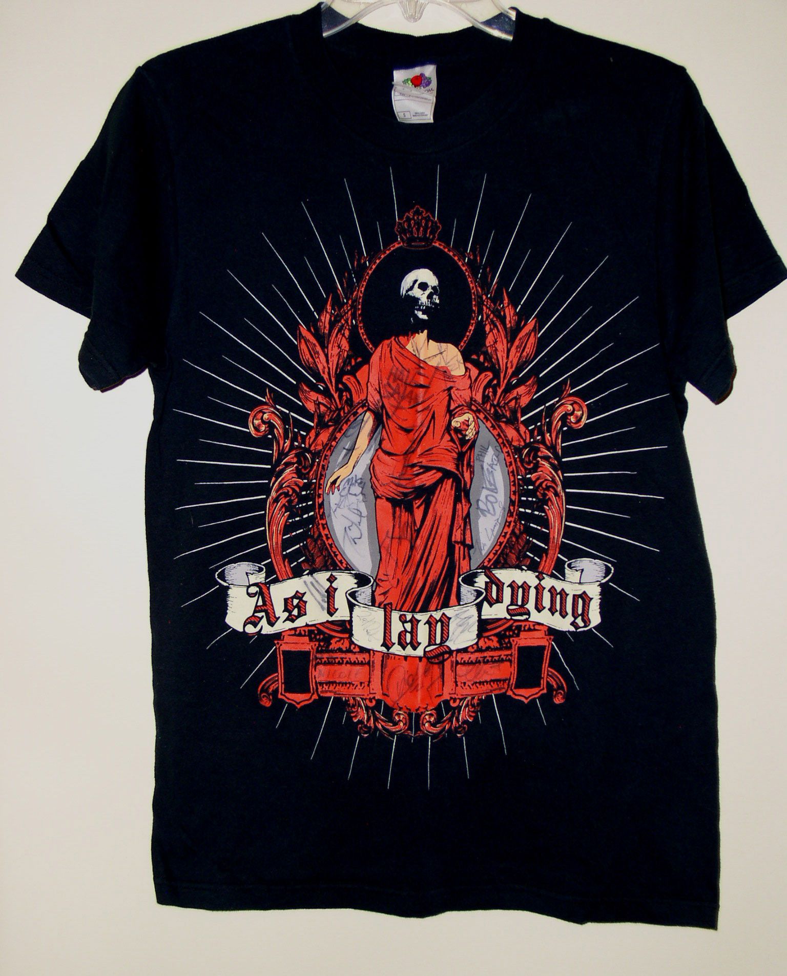 Vintage As I Lay Dying Concert Tour T Shirt Autographed 2006 Size US S / EU 44-46 / 1 - 1 Thumbnail