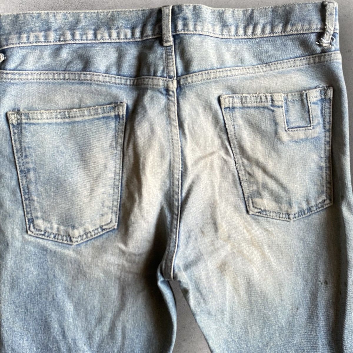 N.Hoolywood N.Hoolywood Distress Bootcut Stretch Denim Size US 30 / EU 46 - 5 Thumbnail