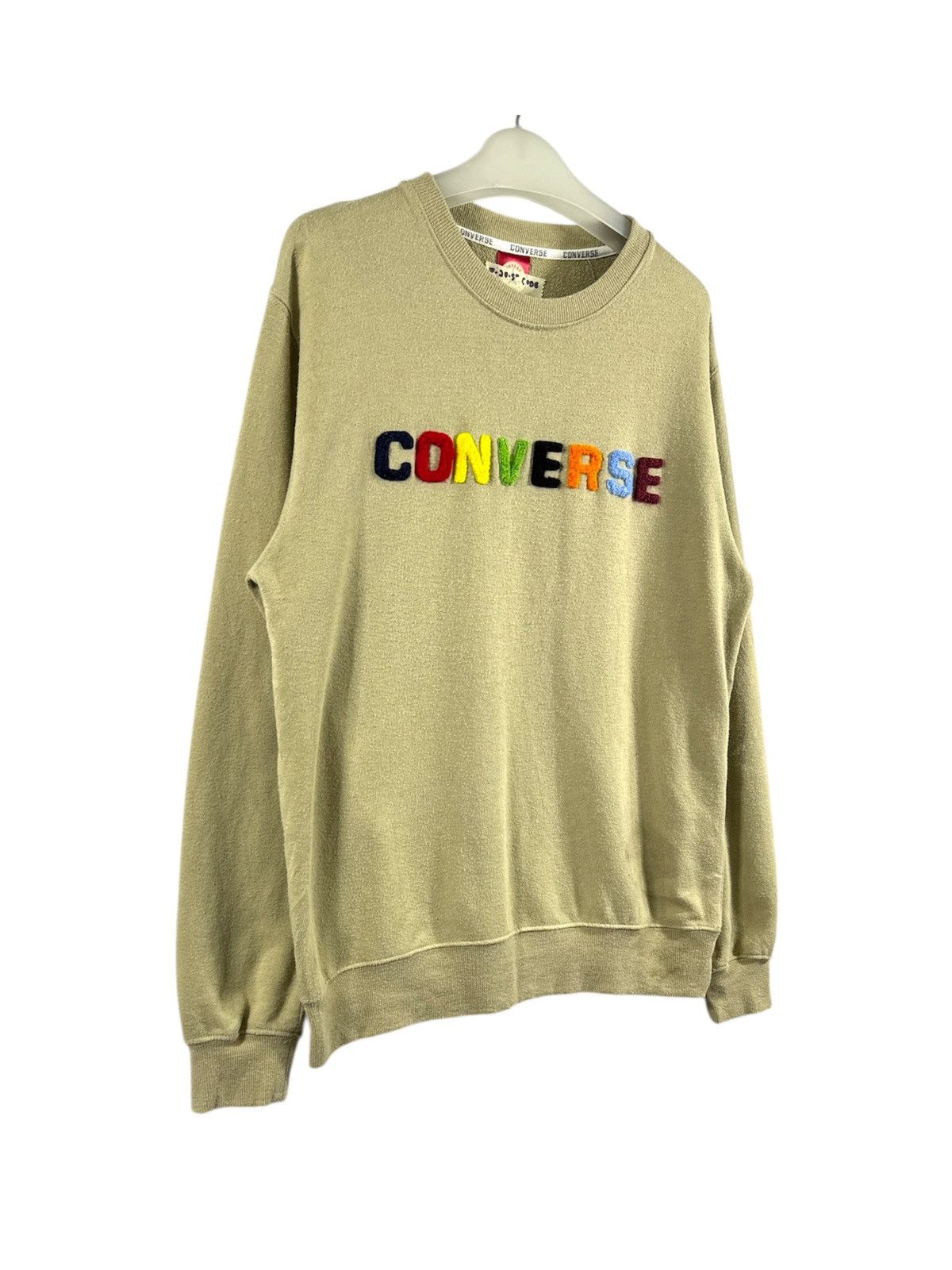 Converse × Vintage ⚡️Y2K CONVERSE CHUCK TAYLOR SWEATSHIRT Multicolour Size US M / EU 48-50 / 2 - 3 Thumbnail
