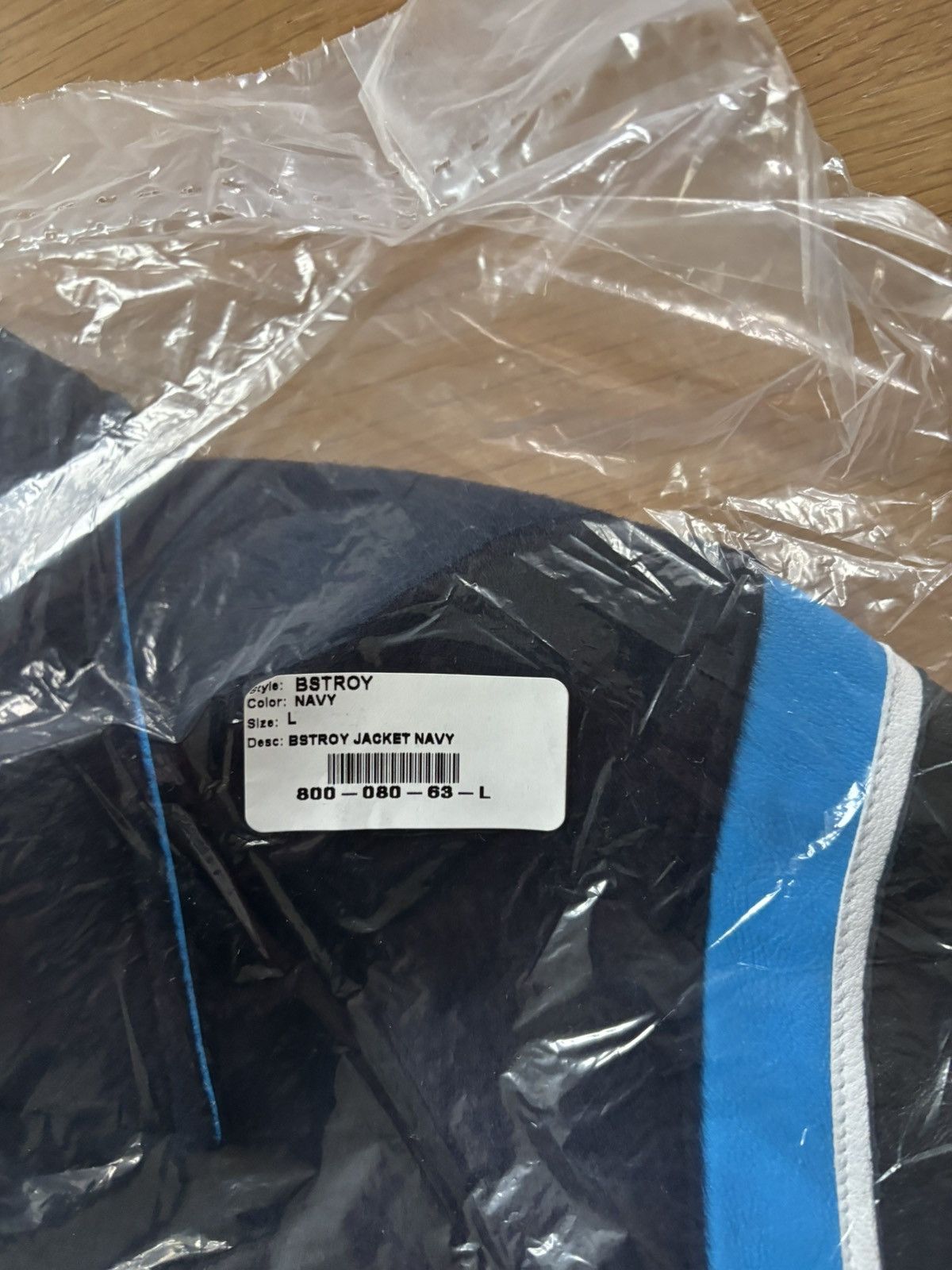 DENIM TEARS Denim Tears Bstroy Tears Varsity Jacket Size US L / EU 52-54 / 3 - 4 Thumbnail