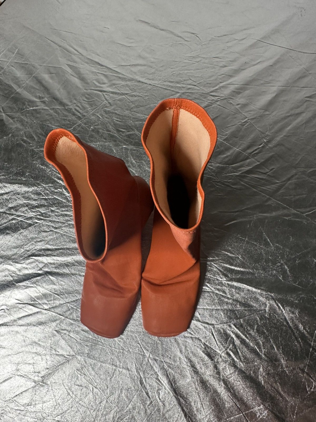 Rick Owens Stretch leather boots Size US 8.5 / IT 38.5 - 2 Thumbnail