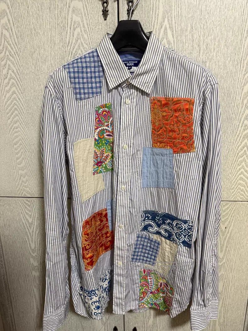 Junya Watanabe Junya Watanabe Patchwork Shirt Size US M / EU 48-50 / 2 - 1 Thumbnail