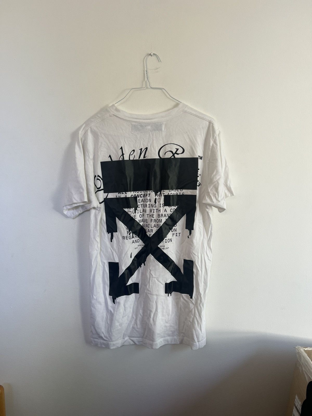 Off-White Off white Golden Ratio TEE Size US L / EU 52-54 / 3 - 4 Thumbnail
