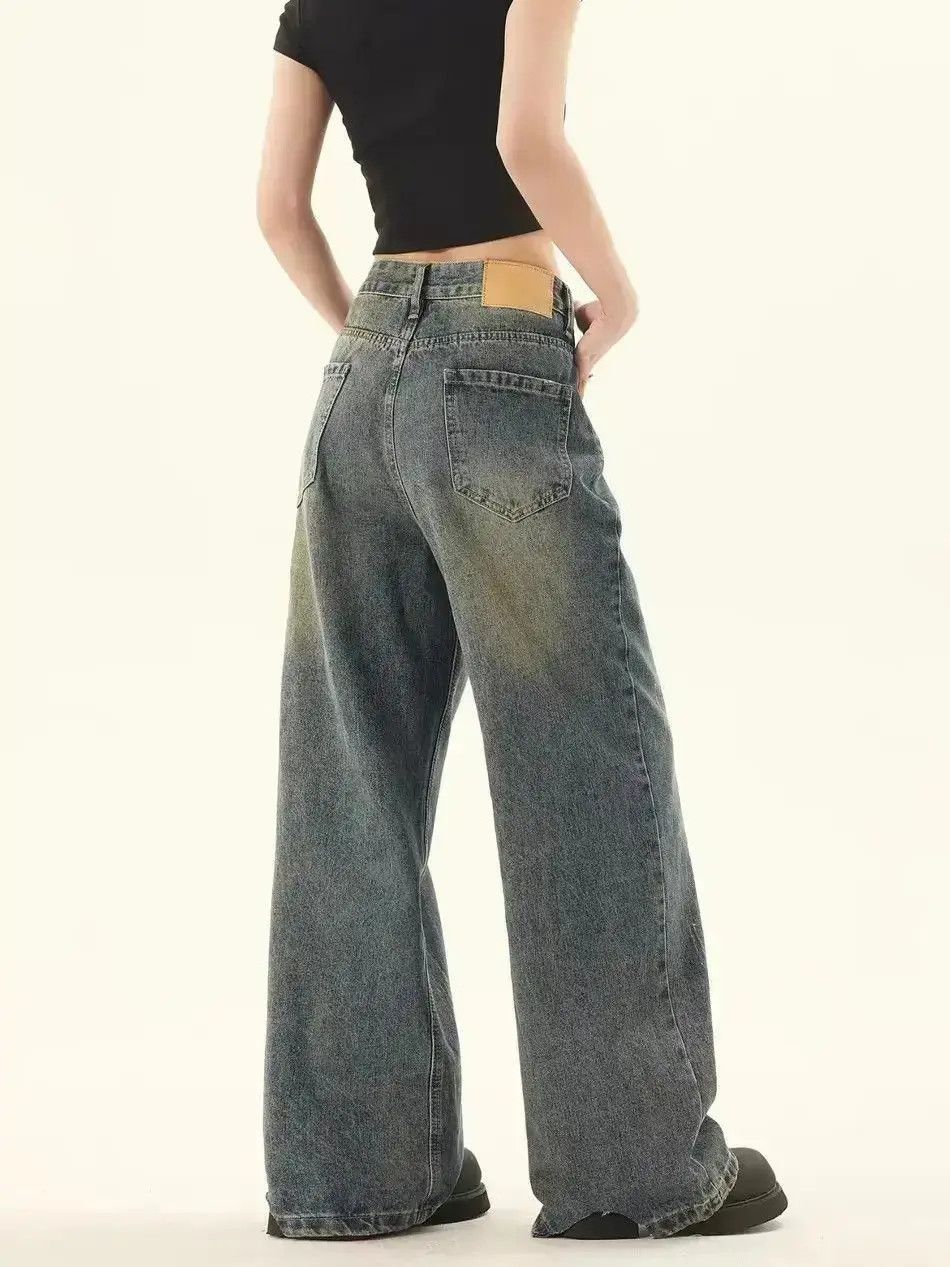 Japanese Brand washed faded tie dye gradient punk hiphop jeans Size US 30 / EU 46 - 5 Thumbnail