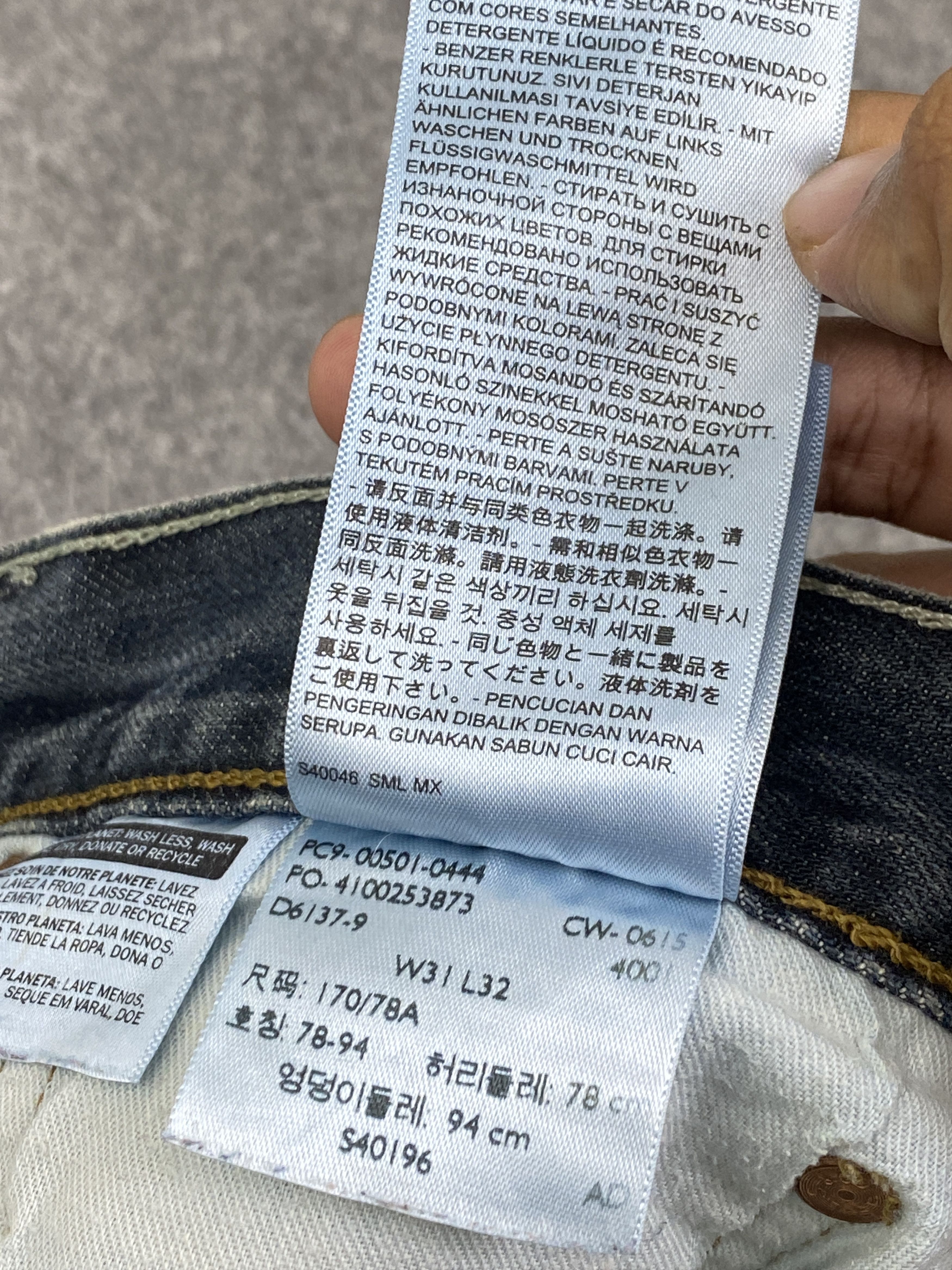 Levi's Vintage Levi's 501 XX Blue Denim Jeans DP2763 Size US 32 / EU 48 - 9 Thumbnail