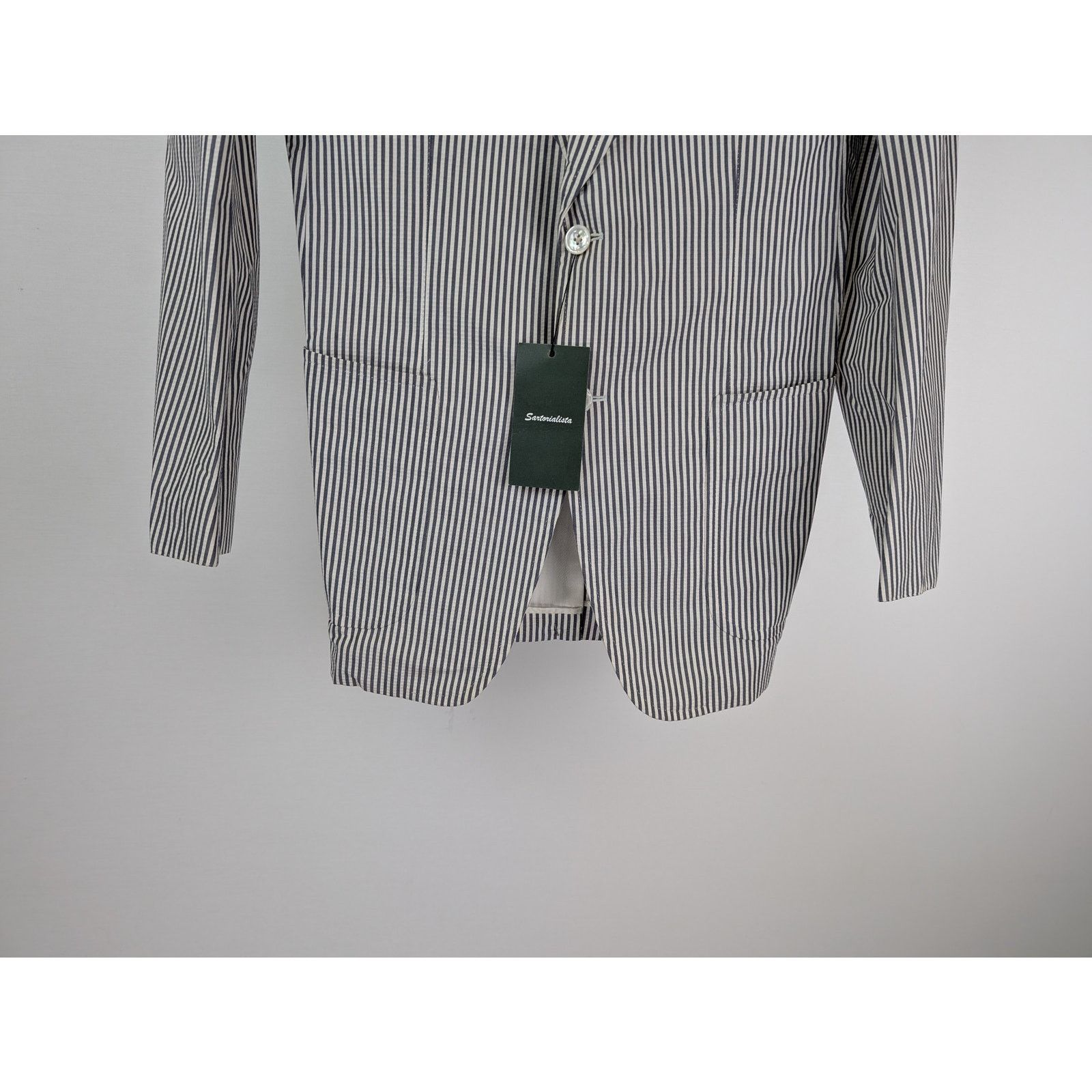 Tom Ford o1rshd1 CC20 Vestes Blousons Blazer Jacket in Blue/White Size US M / EU 48-50 / 2 - 4 Thumbnail