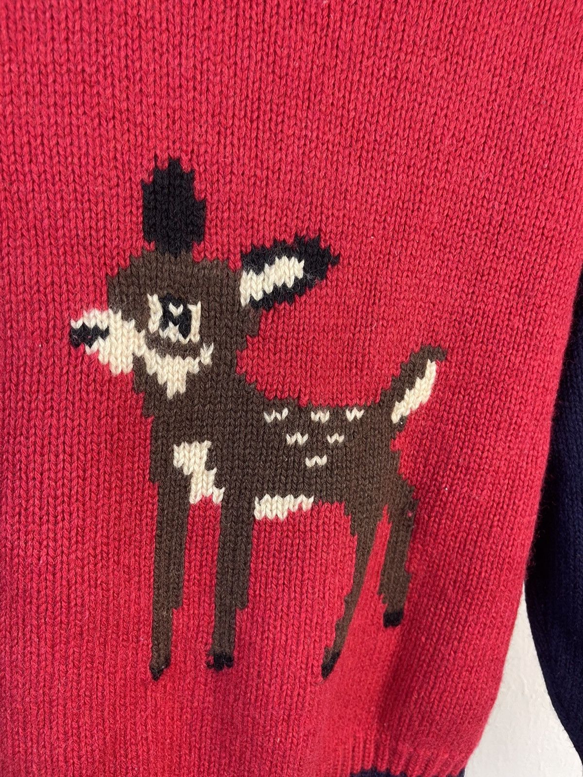 Japanese Brand Japanese brand Bambi Wool Zipper Knit a7 Size US M / EU 48-50 / 2 - 6 Thumbnail
