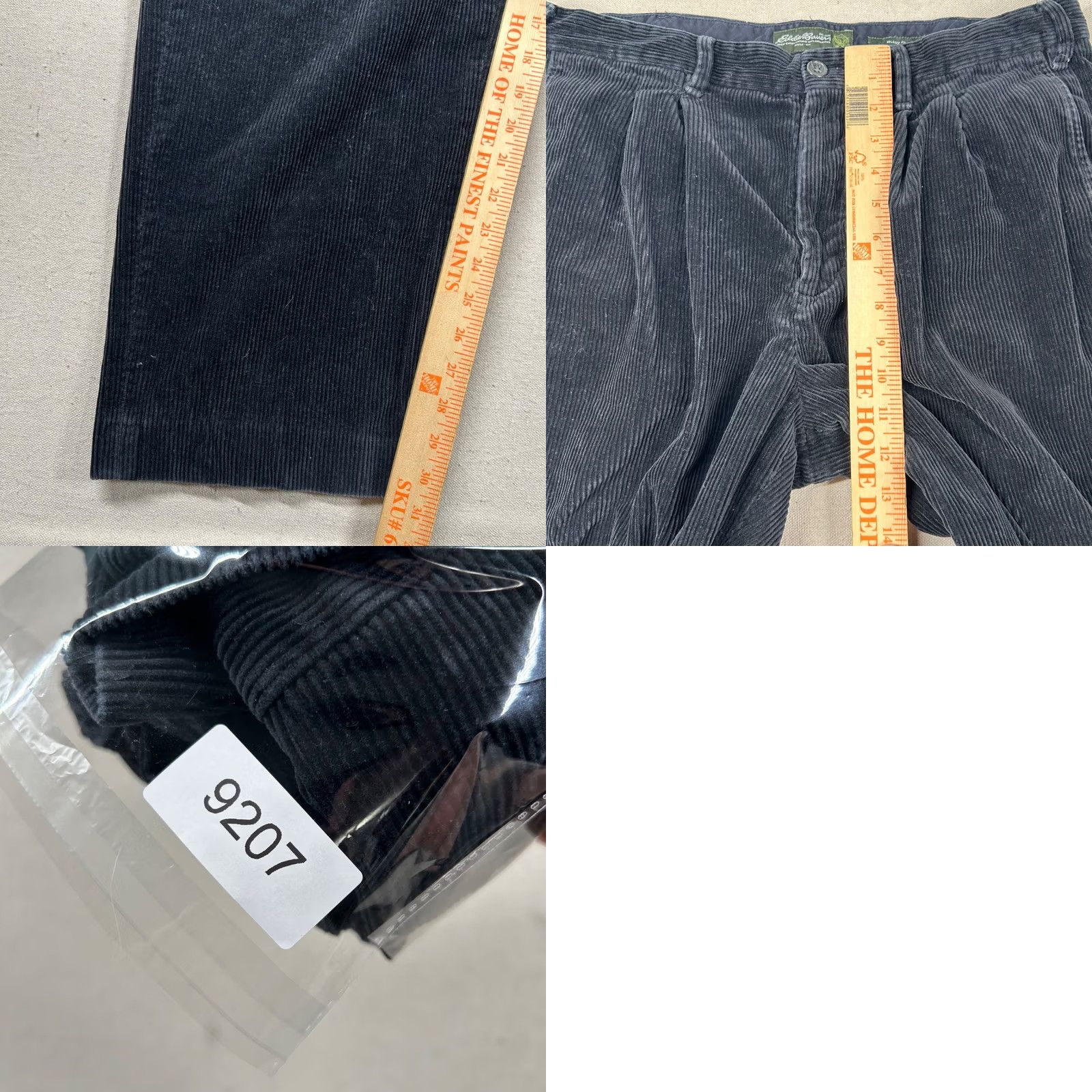 Eddie Bauer VINTAGE Eddie Bauer Corduroy Pants Mens 36 Relaxed Pleated Black Cotton Straight 31 In Inseam Preppy Jeans? Size US 36 / EU 52 - 8 Thumbnail