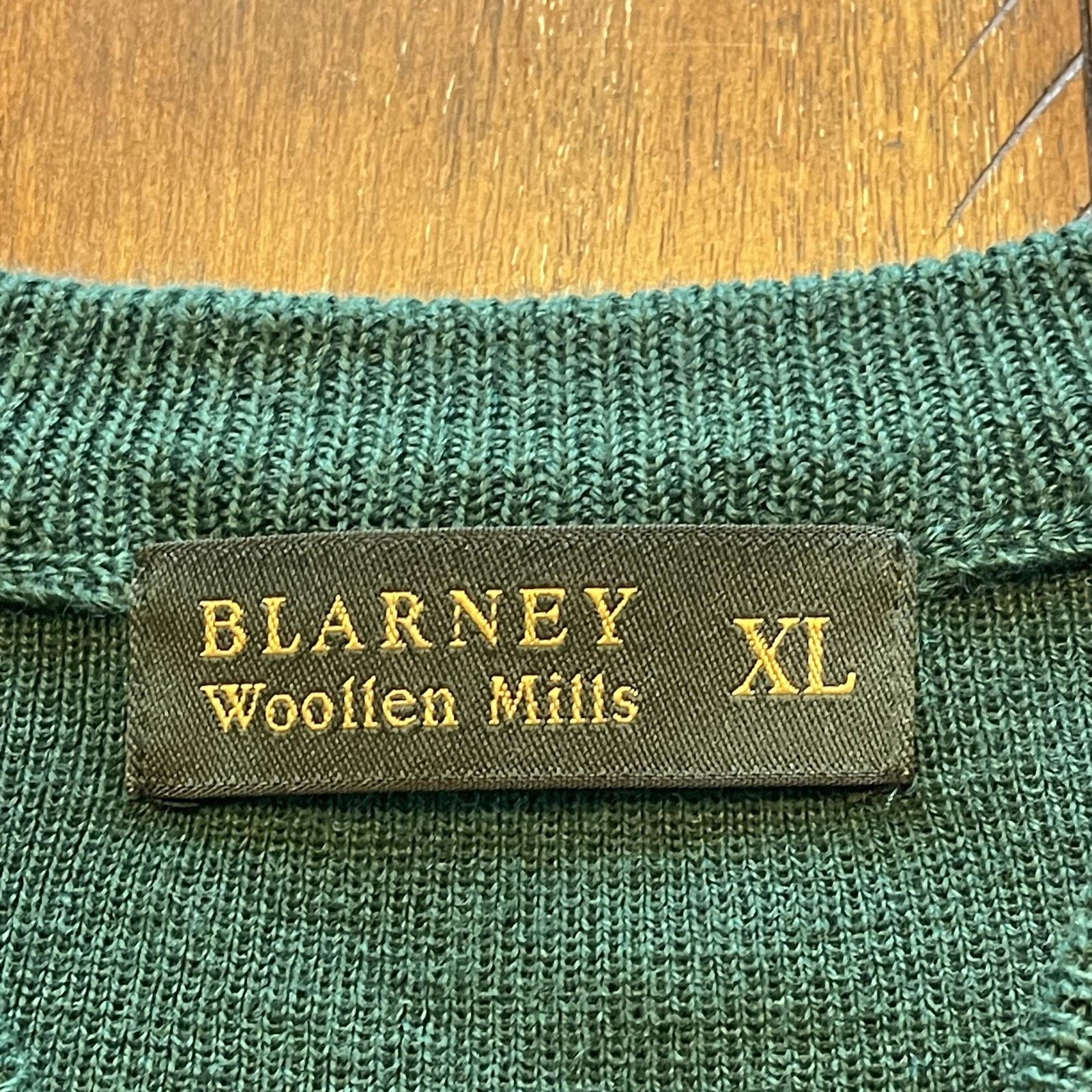 Vintage Blarney Woollen Mills Sweater Mens XL Ireland Shamrock Size US XL / EU 56 / 4 - 6 Thumbnail
