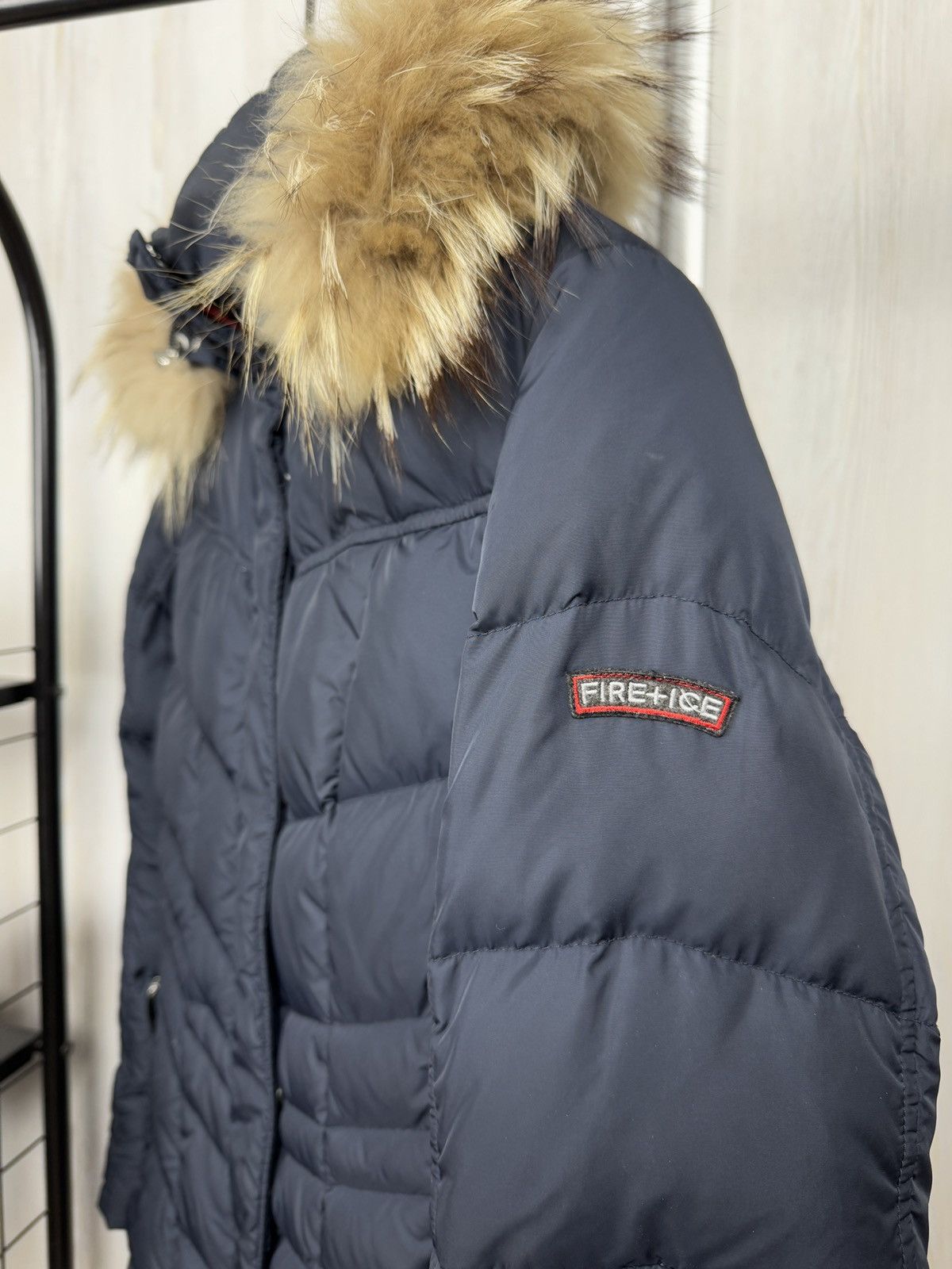 Bogner Bogner Fire + Ice Real Racoon Fur Quilted Down long jacket Size M / US 6-8 / IT 42-44 - 6 Thumbnail