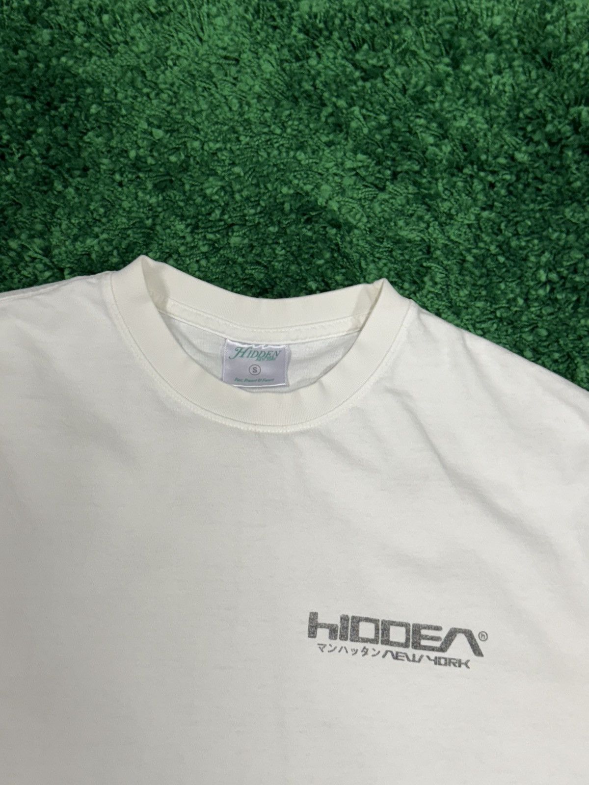 HIDDEN Hidden NY Shirt White Japanese Art Logo Tee Small Size US S / EU 44-46 / 1 - 4 Thumbnail