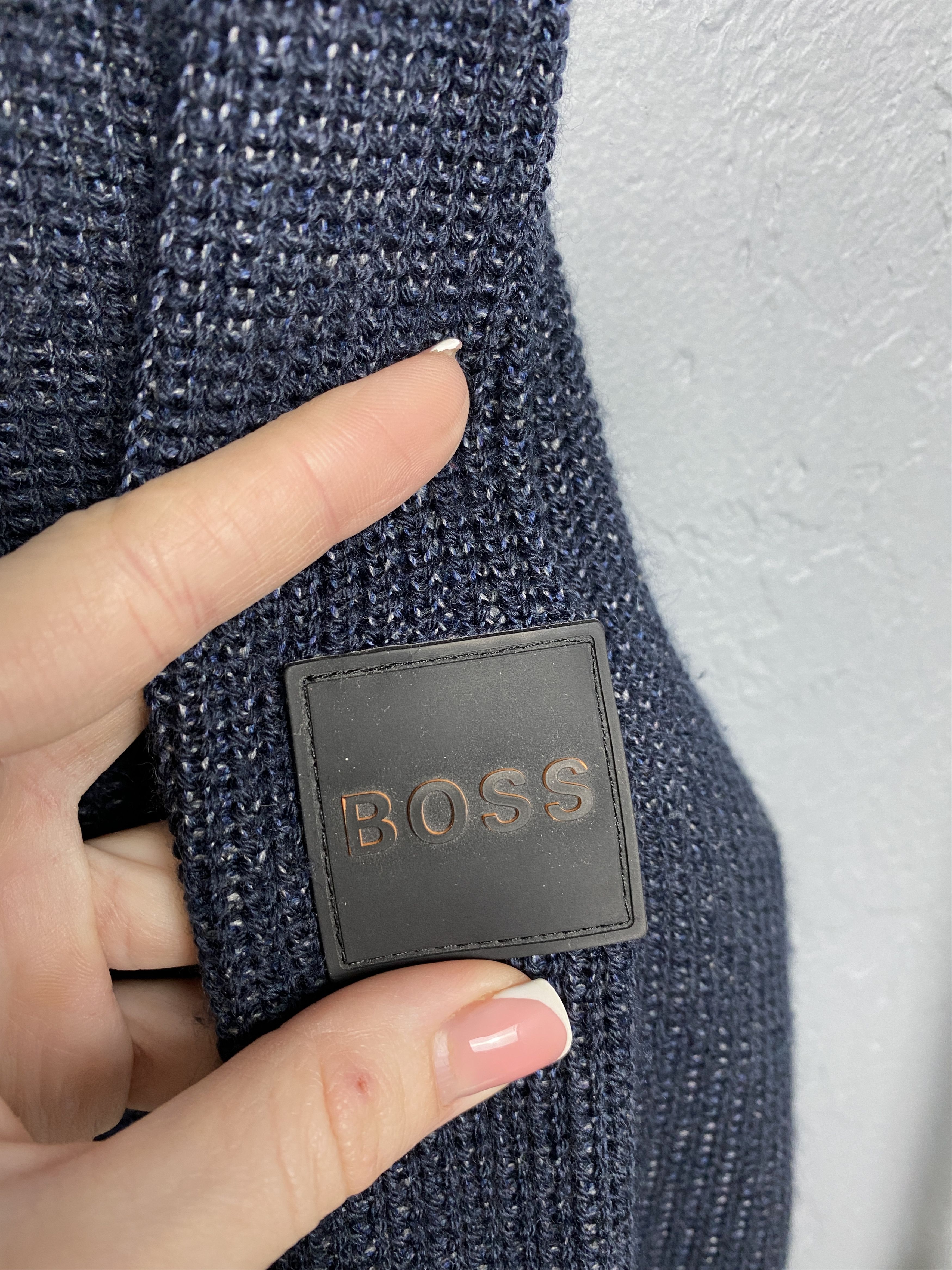 Hugo Boss Hugo Boss Vintage Mens Wool Knit Full Zip Sweater Size US S / EU 44-46 / 1 - 5 Thumbnail