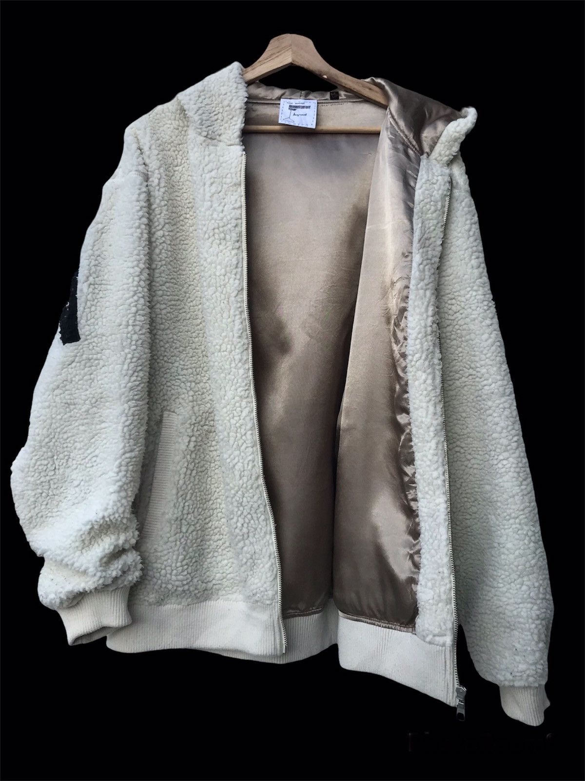 Krooked Mark Gonzales Boa Fleece Hoodie Jacket Size US L / EU 52-54 / 3 - 3 Thumbnail