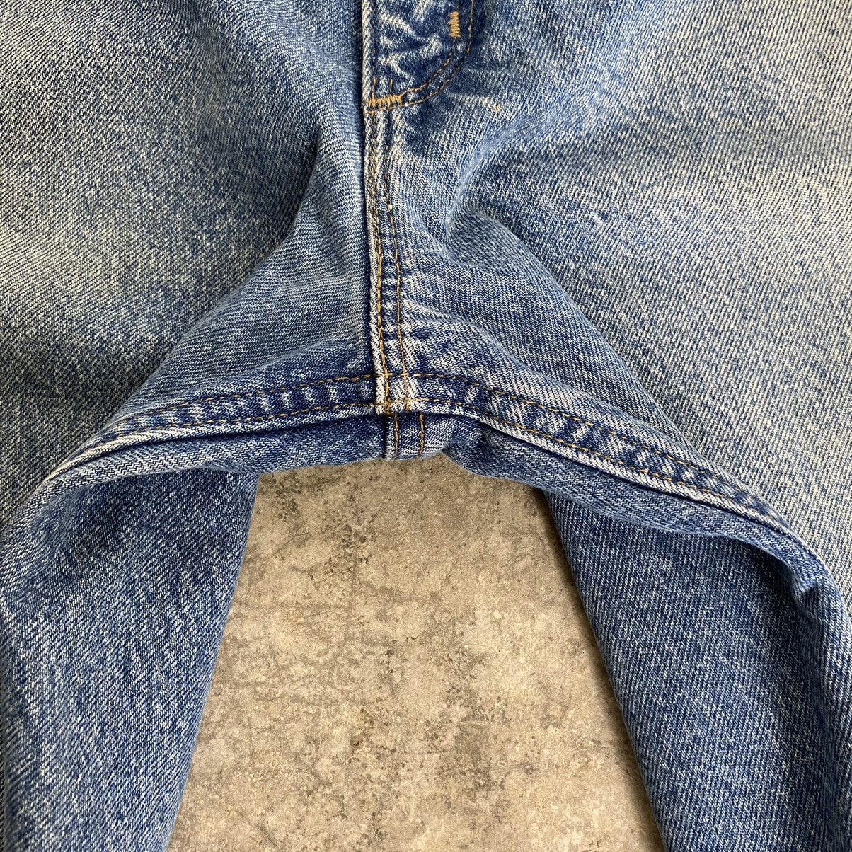 Carhartt Vintage Carhartt Blanket Lined Relaxed Fit Faded Denim Jeans Size US 34 / EU 50 - 13 Thumbnail