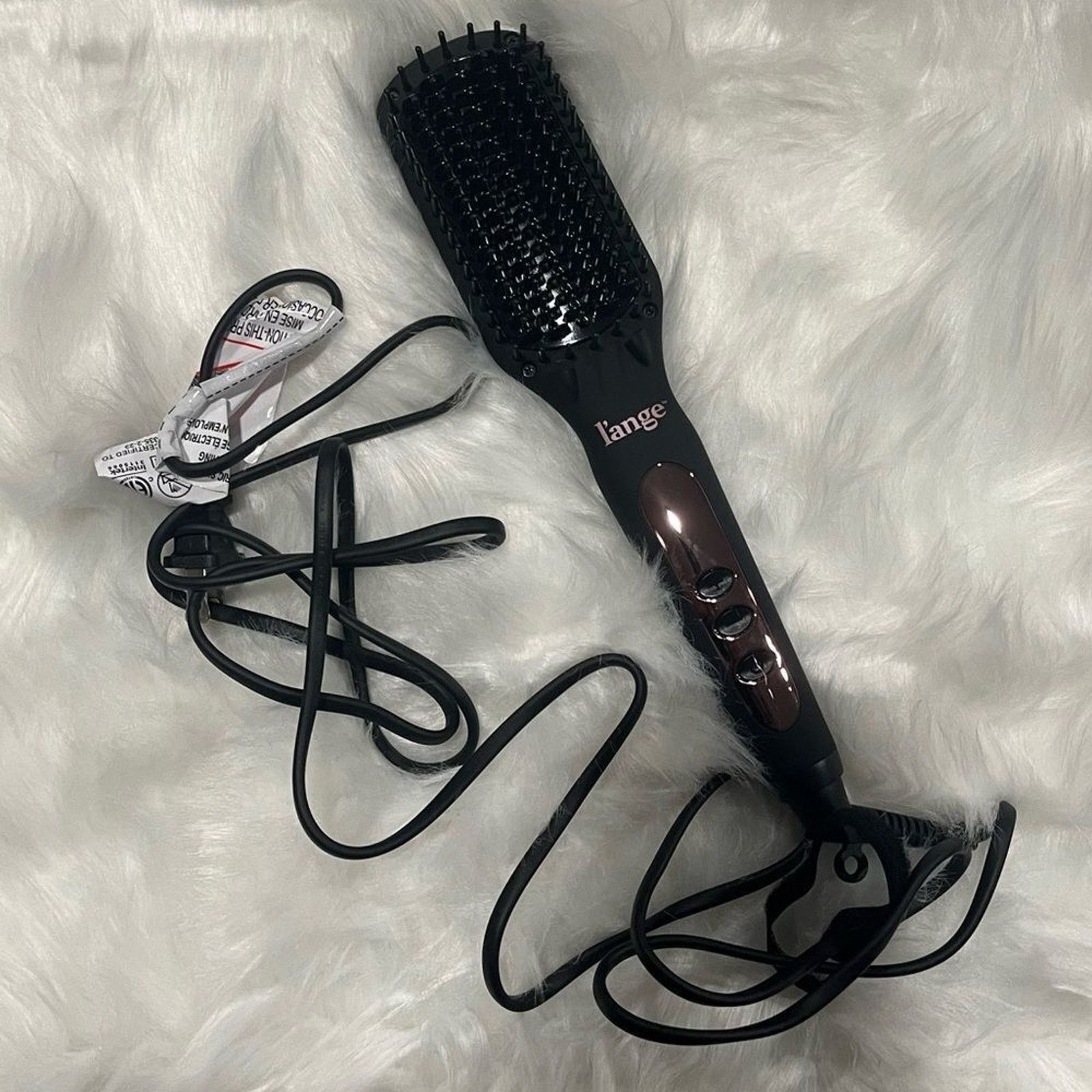 Vintage L'ange Le Vite Ceramic Straightening Brush Size ONE SIZE - 1 Thumbnail