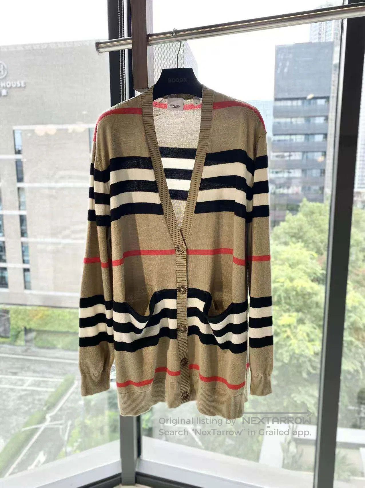 Burberry Burberry Classic plaid cardigan| Size XL / US 12-14 / IT 48-50 - 2 Thumbnail