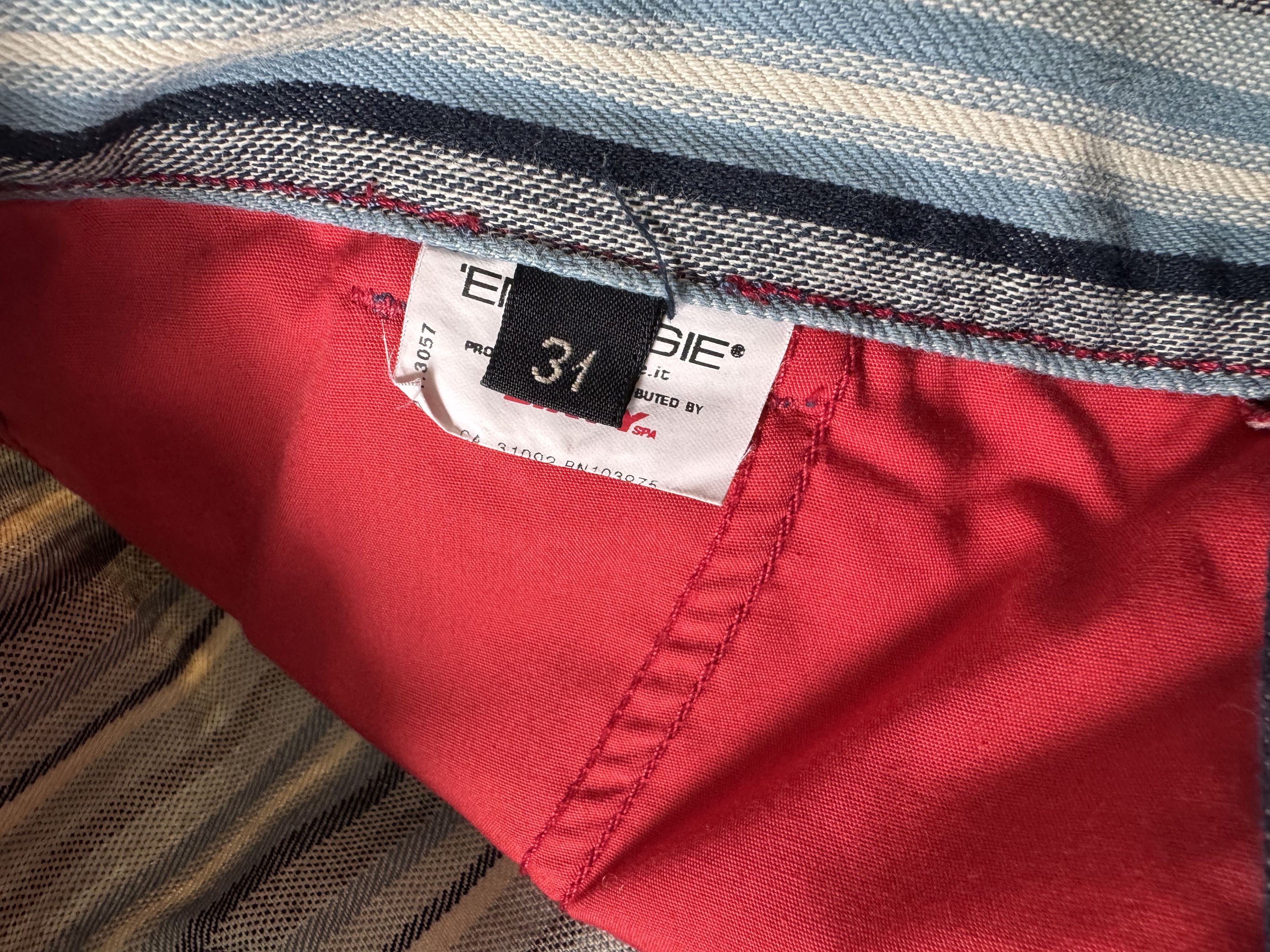 Energie Vintage Energie Striped Bell Bottom Flared Jeans Size US 31 - 5 Thumbnail