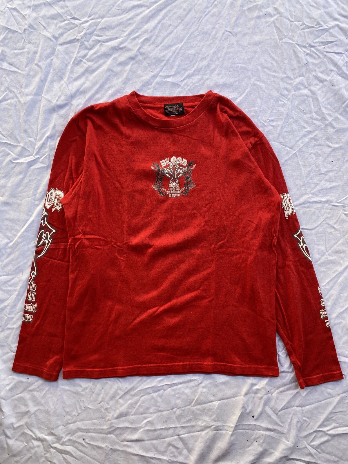 Hysteric Glamour Japanese ThirdWave Cross Poem Seditionaries Long Sleeve Size US M / EU 48-50 / 2 - 8 Thumbnail