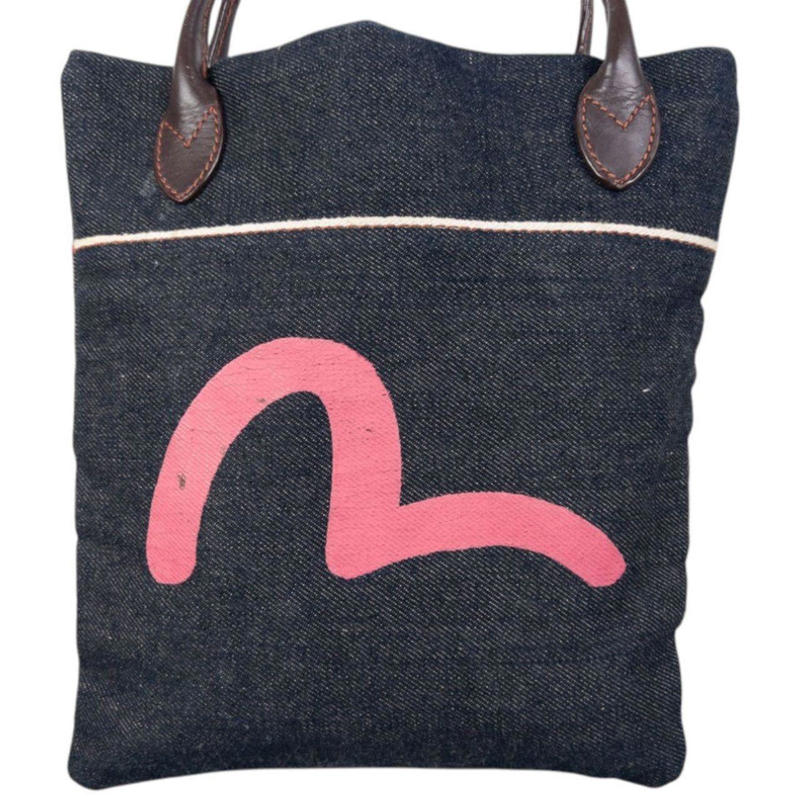Evisu Vintage Evisu Gull Japanese Denim Handbag Size ONE SIZE - 1 Thumbnail