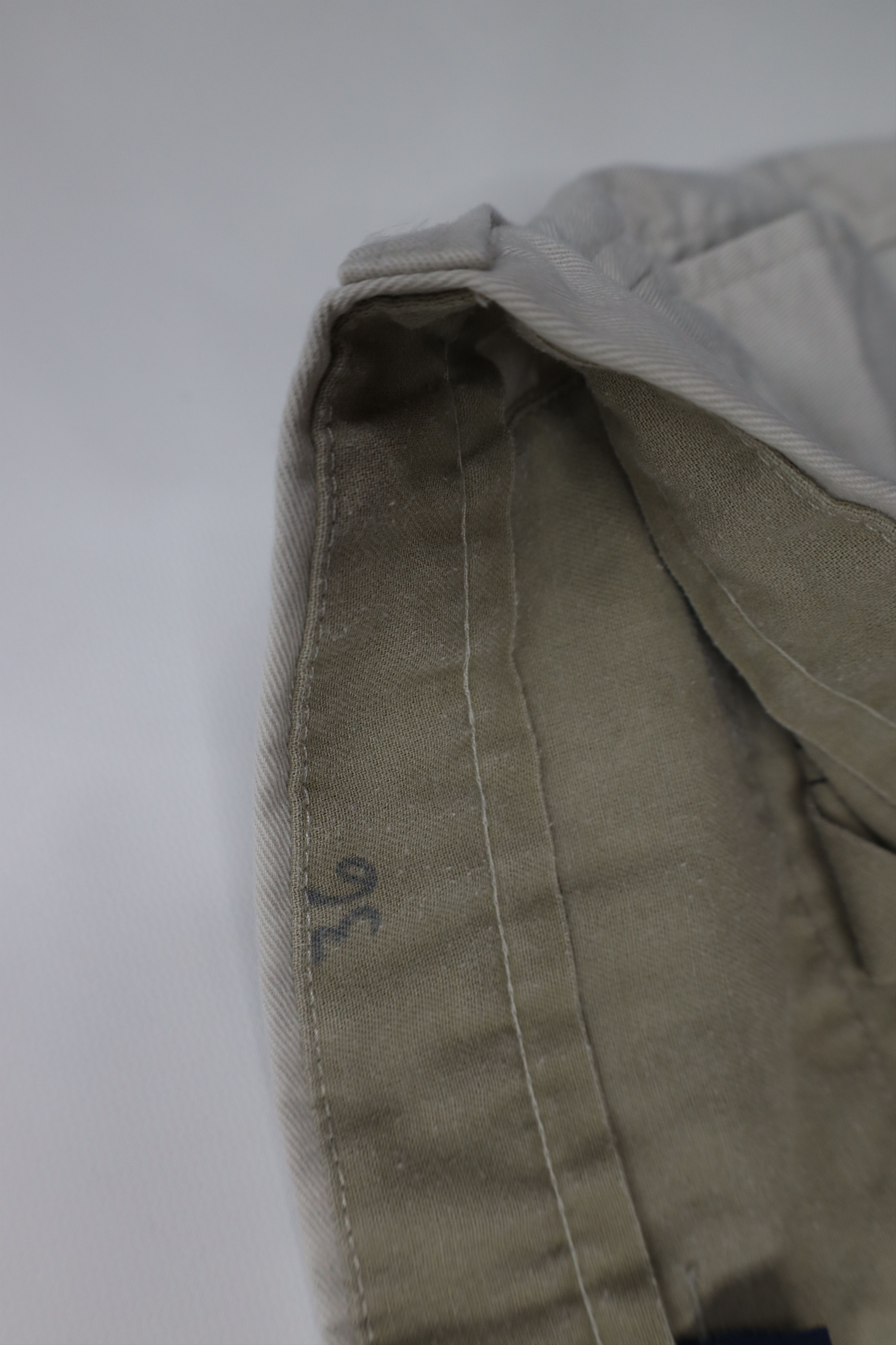 Gap Vintage Y2K 2002 Gap Relaxed Fit Wide Leg Chino Pants Stone Size US 36 / EU 52 - 8 Thumbnail