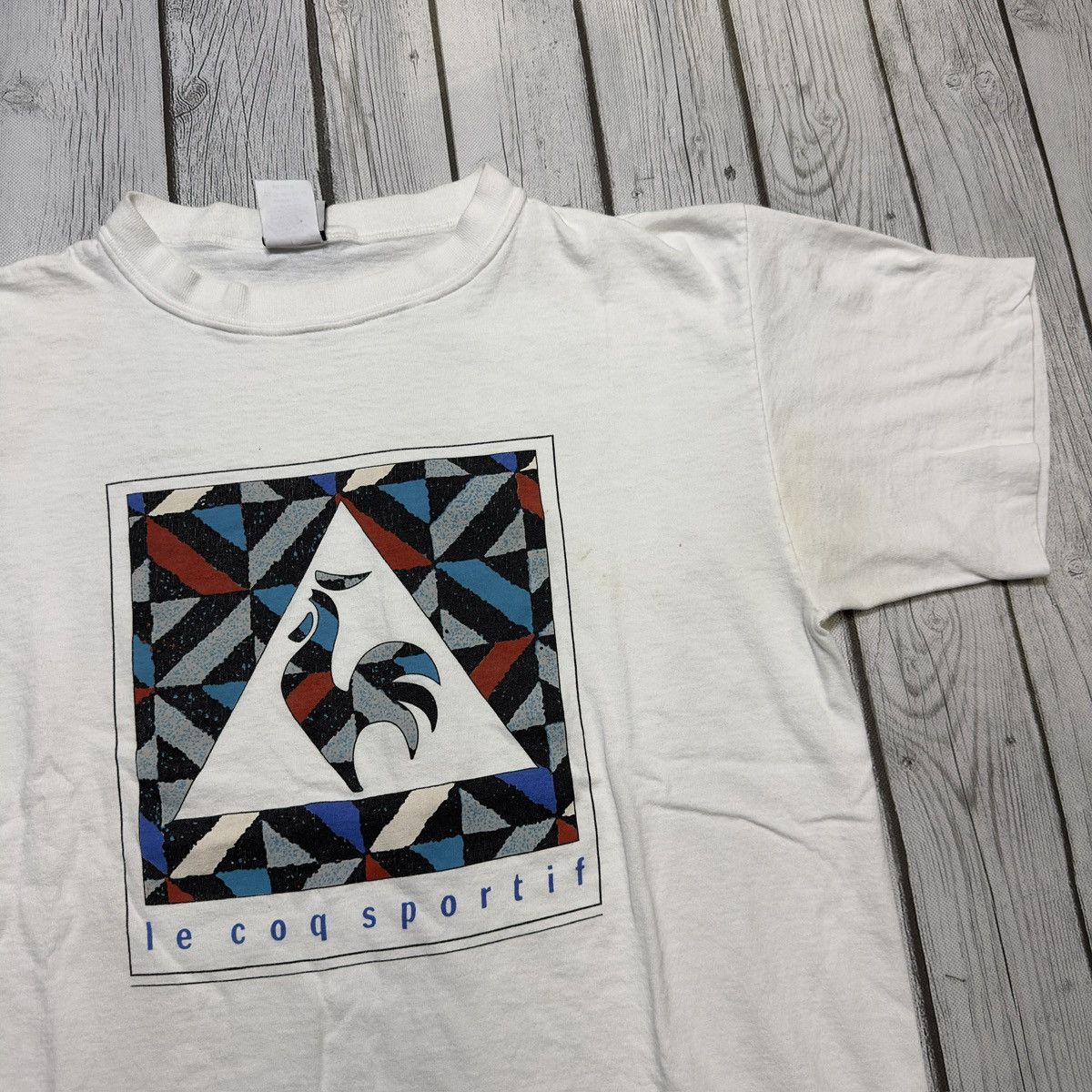 Le Coq Sportif × Vintage Vintage Le Coq Sportif tee Size US M / EU 48-50 / 2 - 3 Thumbnail