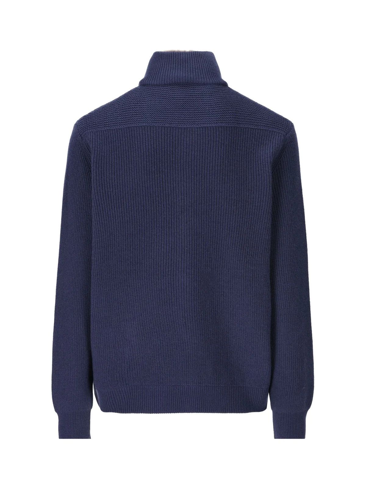 Loro Piana o1srvl11e0325 FAN2358 Bomber Jacket in Navy Blue Size US L / EU 52-54 / 3 - 2 Thumbnail