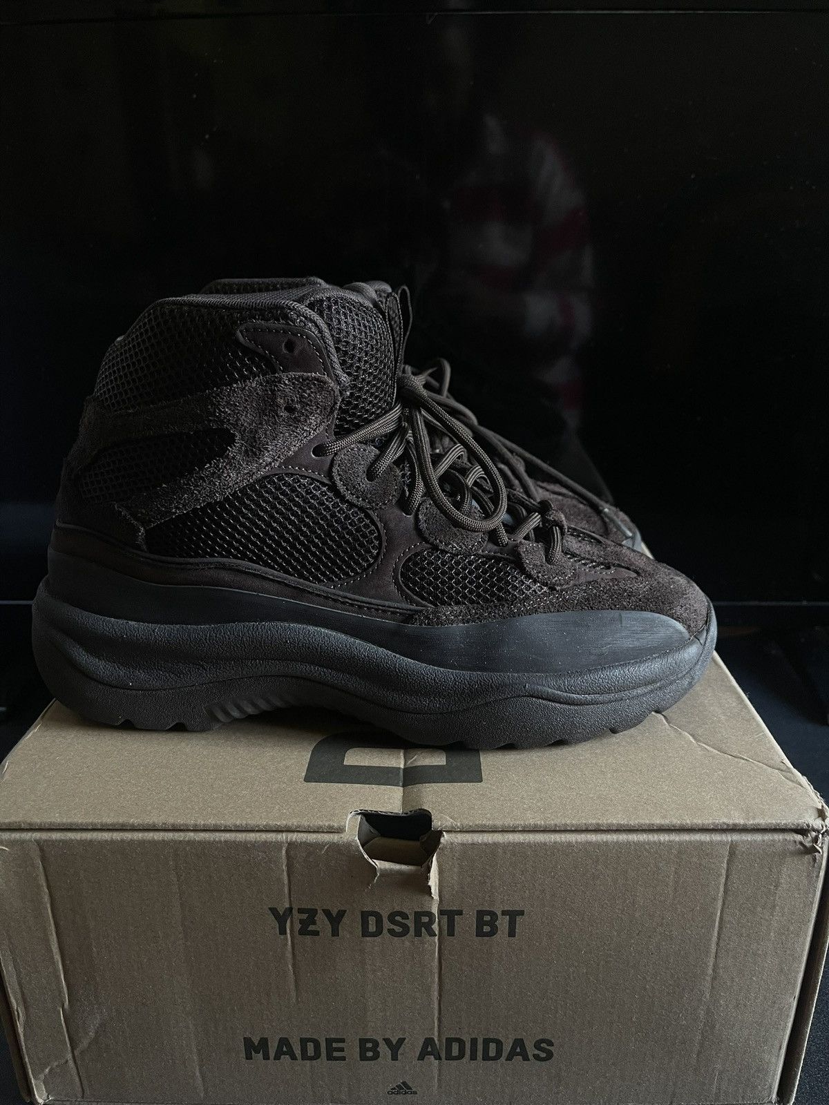 image of Yeezy Season Yeezy Desert Boots in Brown, Men's (Size 10)