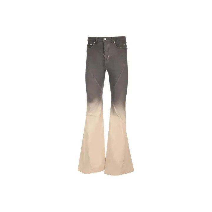 Rick Owens Black Pearl Degrade Bootcut Jeans -2508