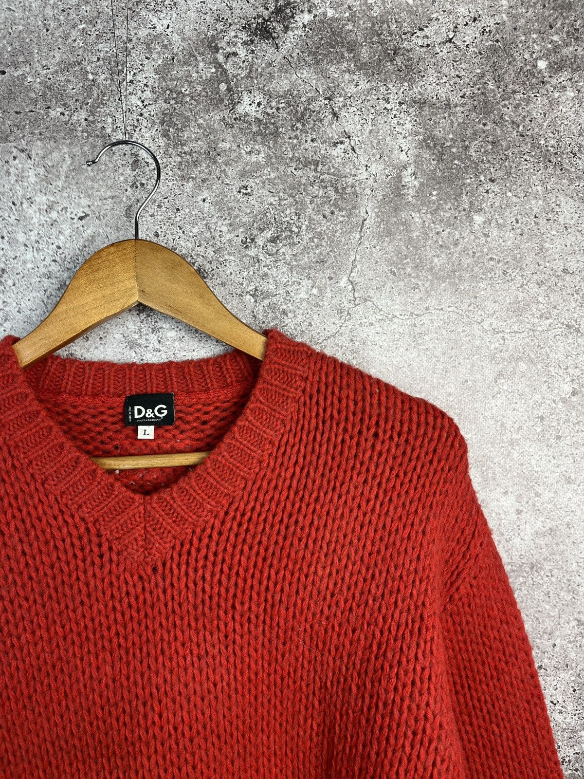 Dolce & Gabbana D&G Wool Sweater Size L / US 10 / IT 46 - 2 Thumbnail