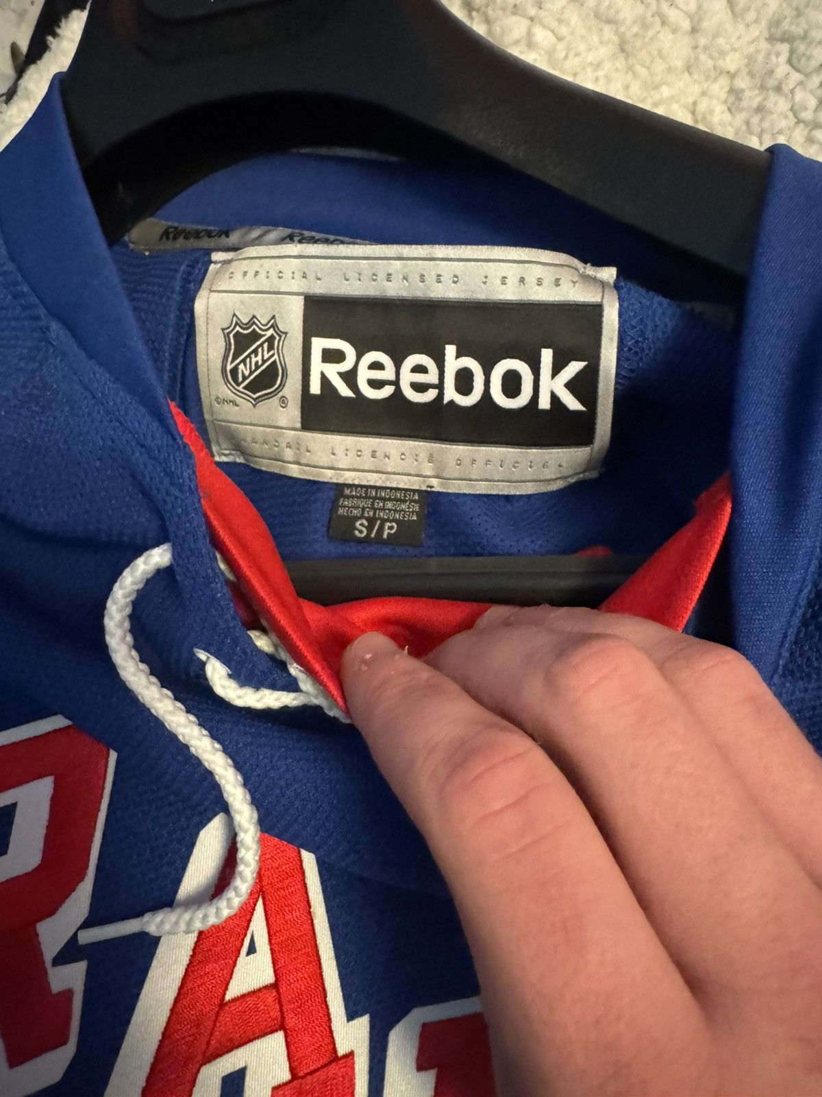 Reebok Licensed reebok new york rangers jersey New “nhl” sponsered Size US S / EU 44-46 / 1 - 1 Thumbnail